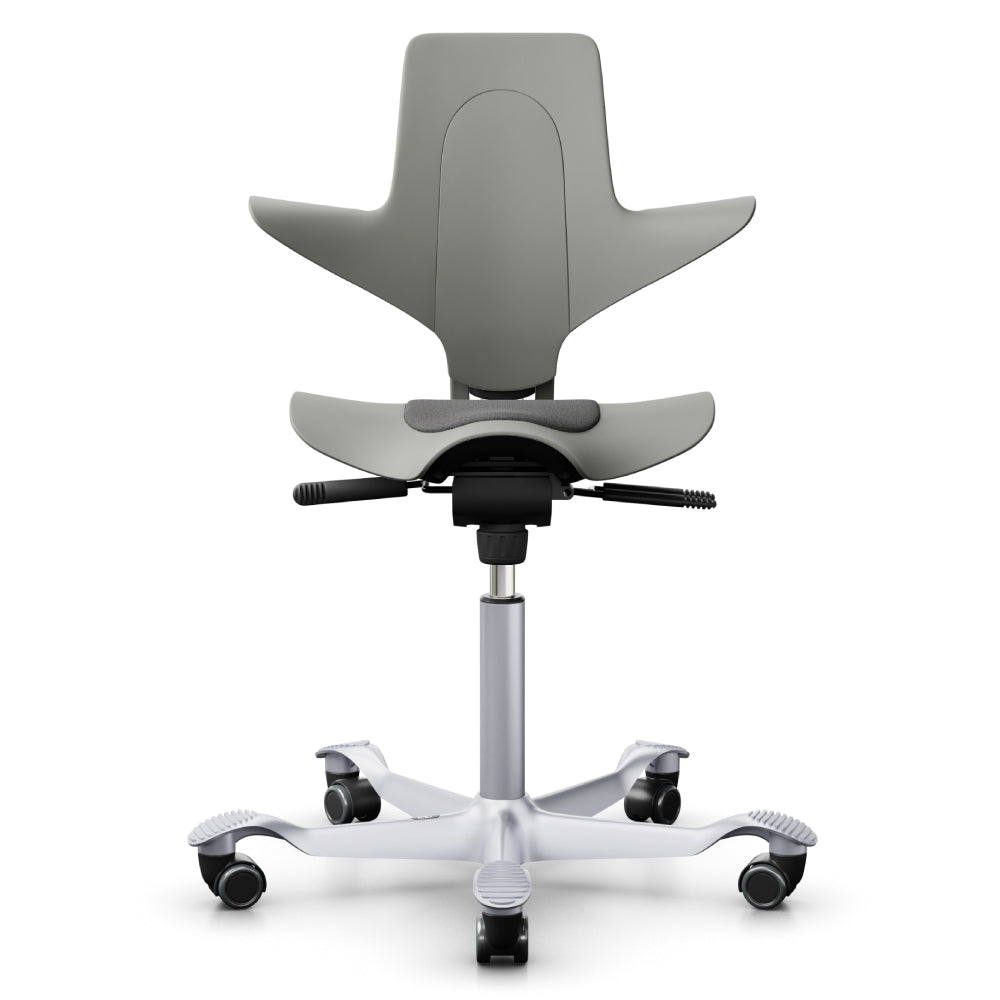 HÅG Capisco 8010 Ergonomic Saddle Chair - Adjustable Height & Tilt for Office & Home Workspace - Perfect for Standing Desks, Computer Work & Creative Studios