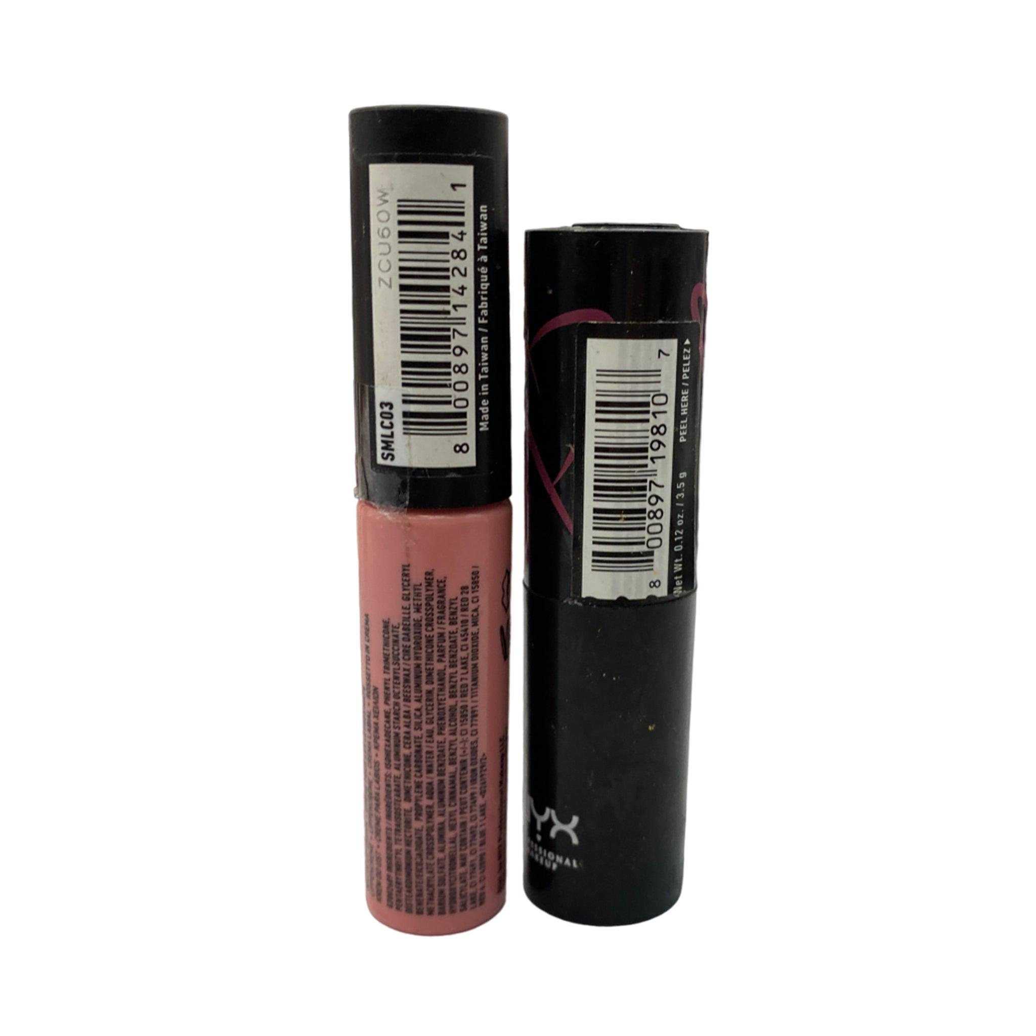 NYX Professional Makeup Assorted 50-Piece Set - Lipstick, Eyeshadow & More for Everyday Glam & Party Looks | Perfect for Makeup Artists & Beauty Enthusiasts