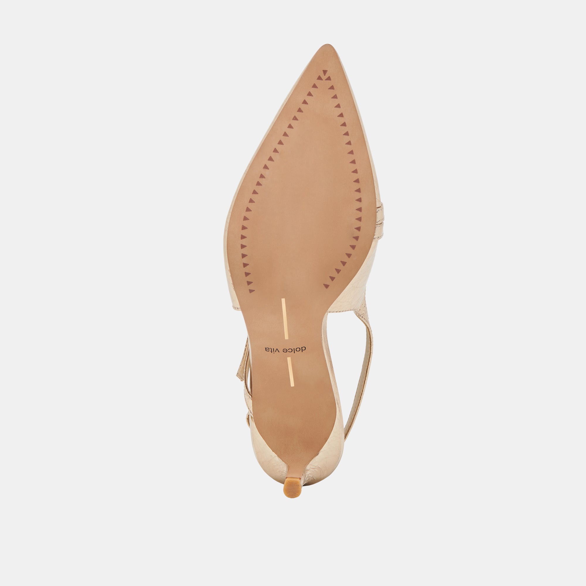PAMLA Women's Mid Wide Heels in Light Gold - Distressed Leather Dress Shoes for Women | Comfortable & Stylish for Office, Party, and Evening Events