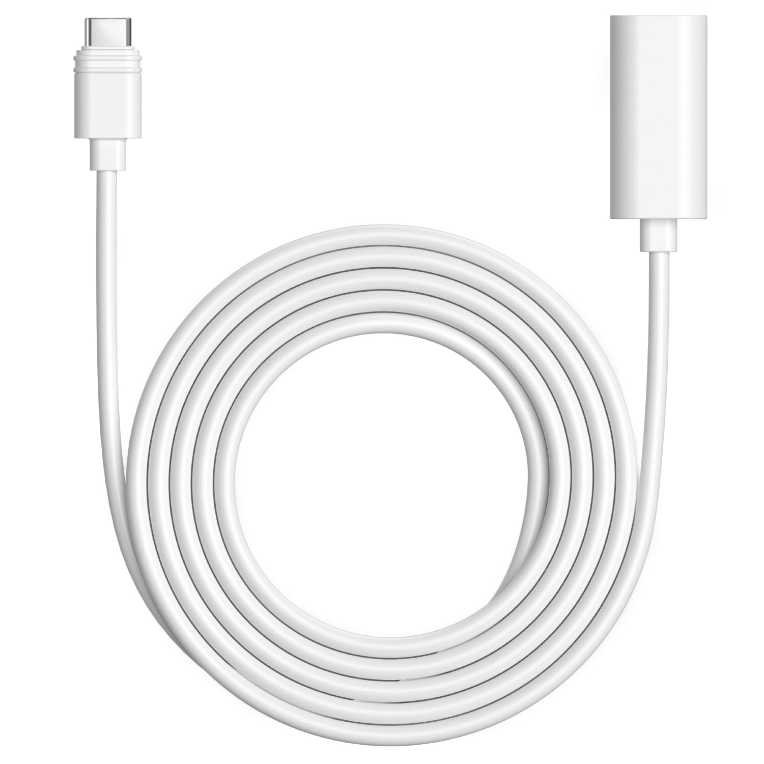 TUSITA 10 ft. USB-C Extension Cable - High Speed Charging & Data Sync Compatible with Ring USB-C Solar Panels, Security Cameras - Perfect for Outdoor Surveillance & Solar Power Setup