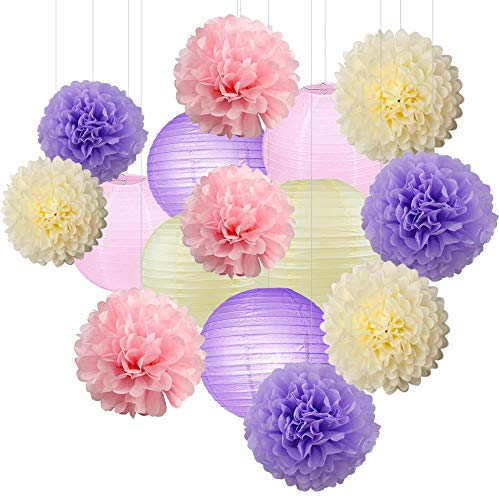 Ivory/Pinks/Purples