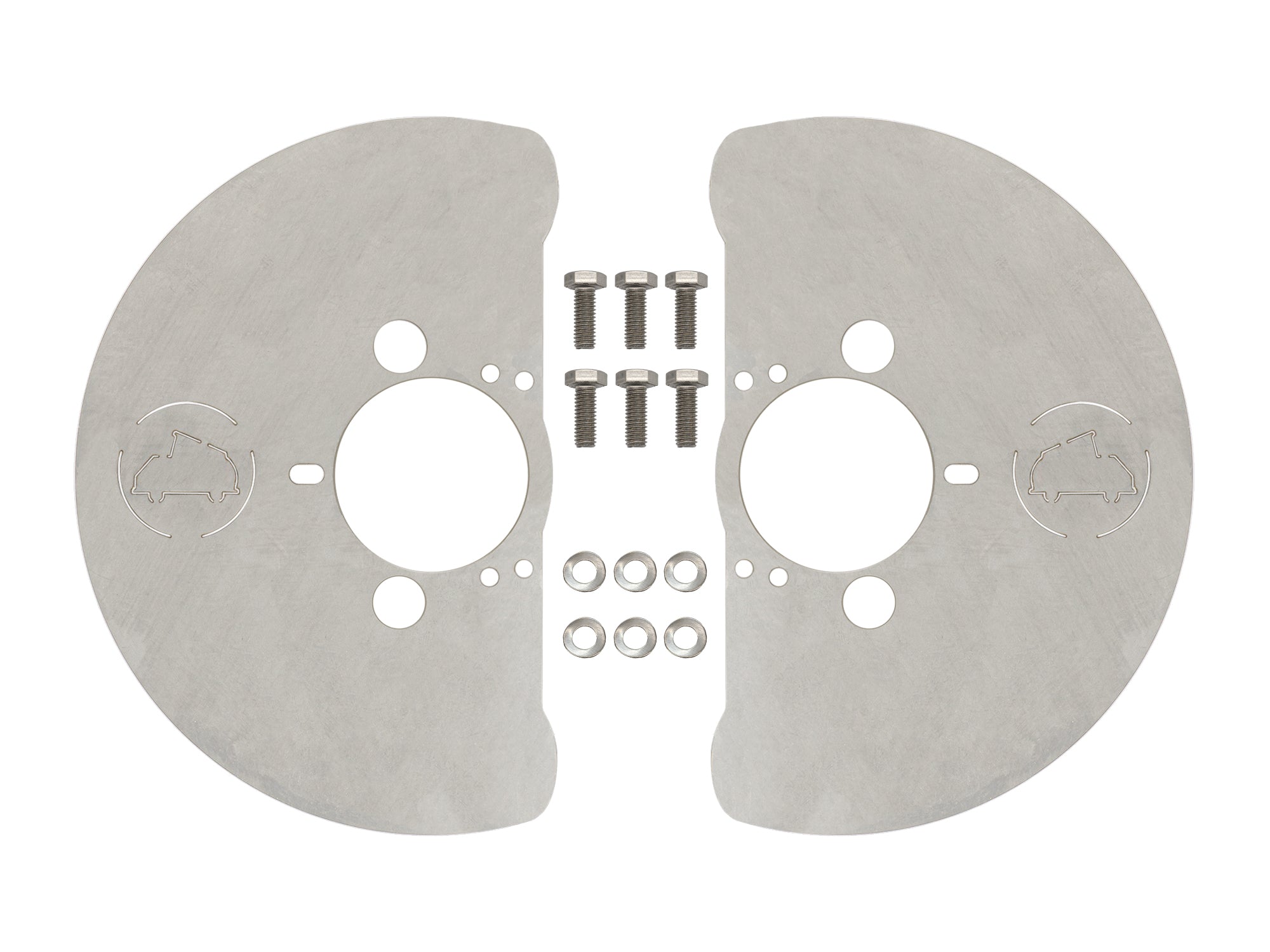Front Brake Dust Shields for 2WD Bus & Vanagon - Heavy Duty Protection for Commercial Vehicles & Vans