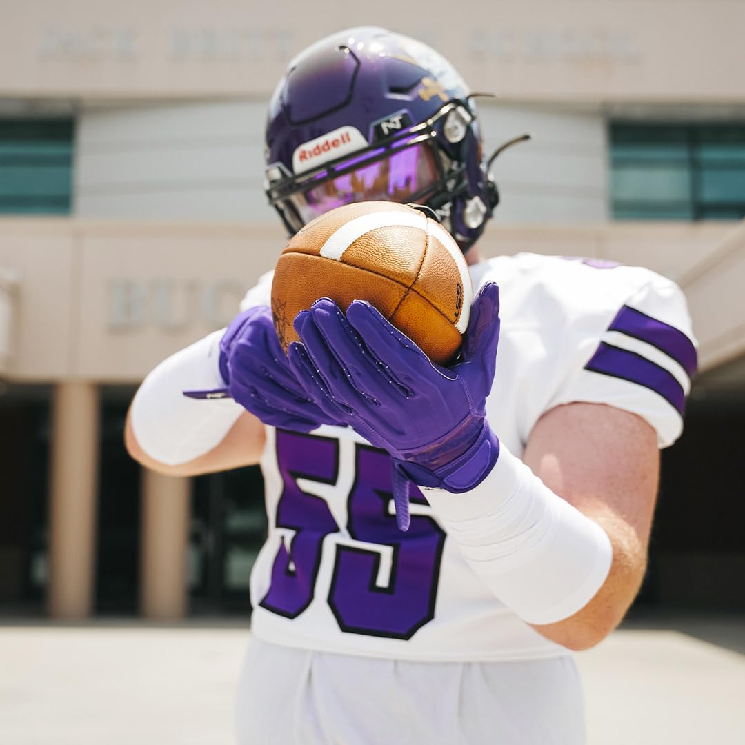 Nxtrnd G3 Padded Football Gloves - Sticky Grip Receiver & Lineman Gloves for Enhanced Performance | Perfect for Training, Games & Competitive Play