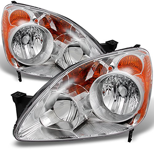 AKKON Clear Headlights Replacement Pair for Honda CRV Japan Built Models - Driver & Passenger Side - Perfect for Night Driving & Enhanced Visibility