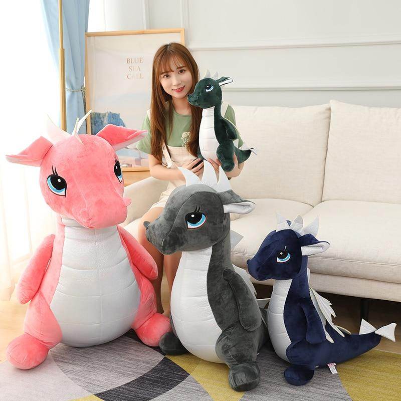 Adorable Dragon Plush Toy - Soft Stuffed Animal for Kids & Adults | Perfect for Cuddling, Nursery Decor, and Gift Giving