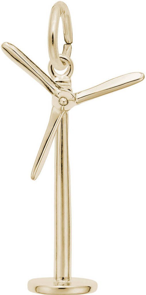 Rembrandt Sterling Silver Power Windmill Charm Pendant Necklace for Women - Dutch Inspired Jewelry Gift for Birthday, Anniversary & Special Occasions