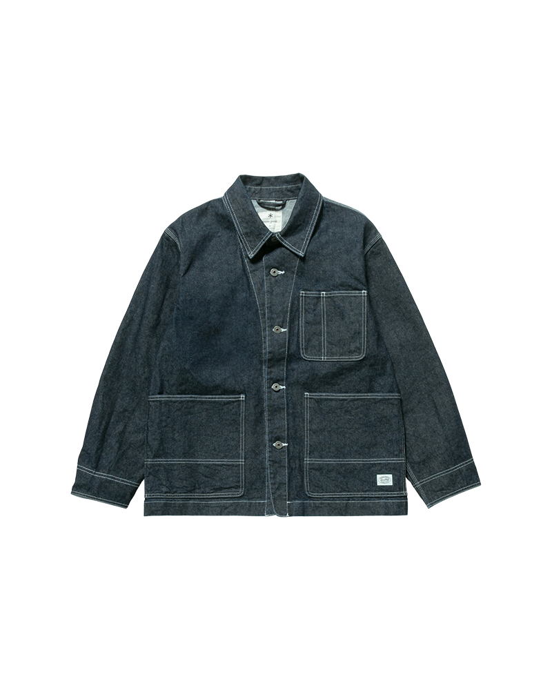 Eco-Friendly Recycled Cotton Denim Jacket for Men & Women - Sustainable Fashion for Casual Wear & Outdoor Activities