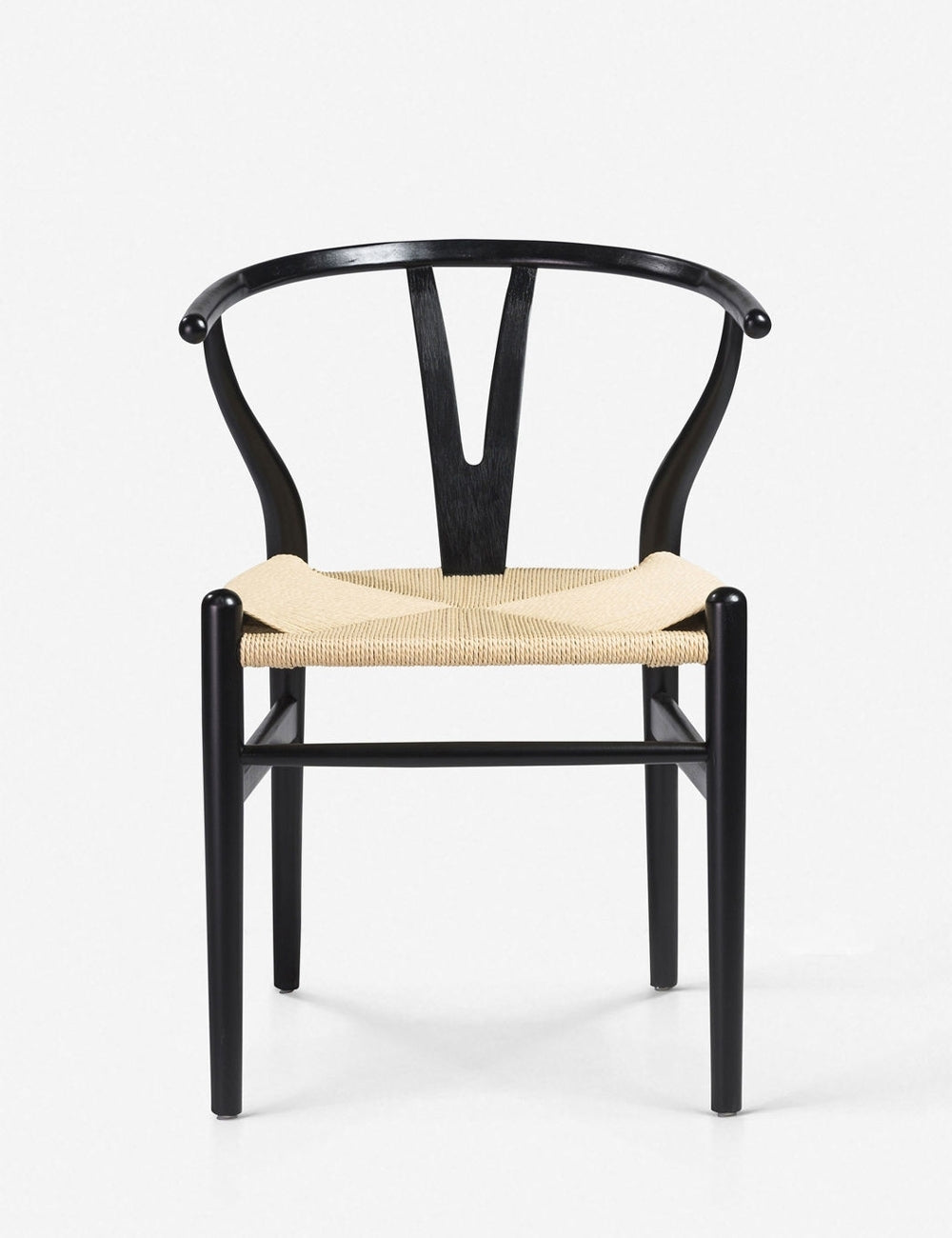 Modern Cylia Dining Chairs Set of 2 - Mid Century Wooden Kitchen Chairs with Upholstered Seat - Perfect for Dining Room, Kitchen, Breakfast Nook & Home Office