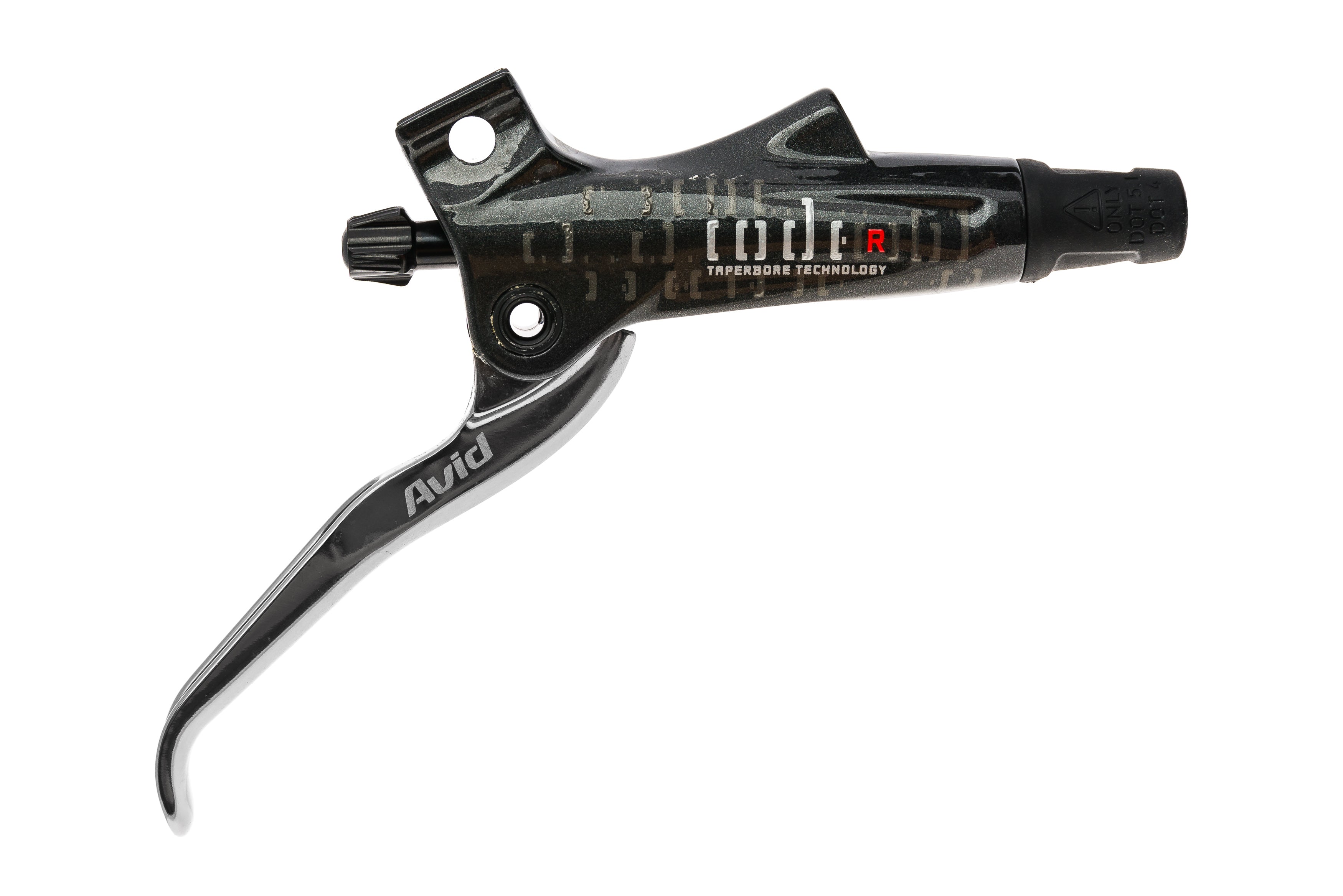 Avid Code R Right/Rear Hydraulic Disc Brake Set - High Performance Mountain Bike Brakes for Downhill & Enduro Riding