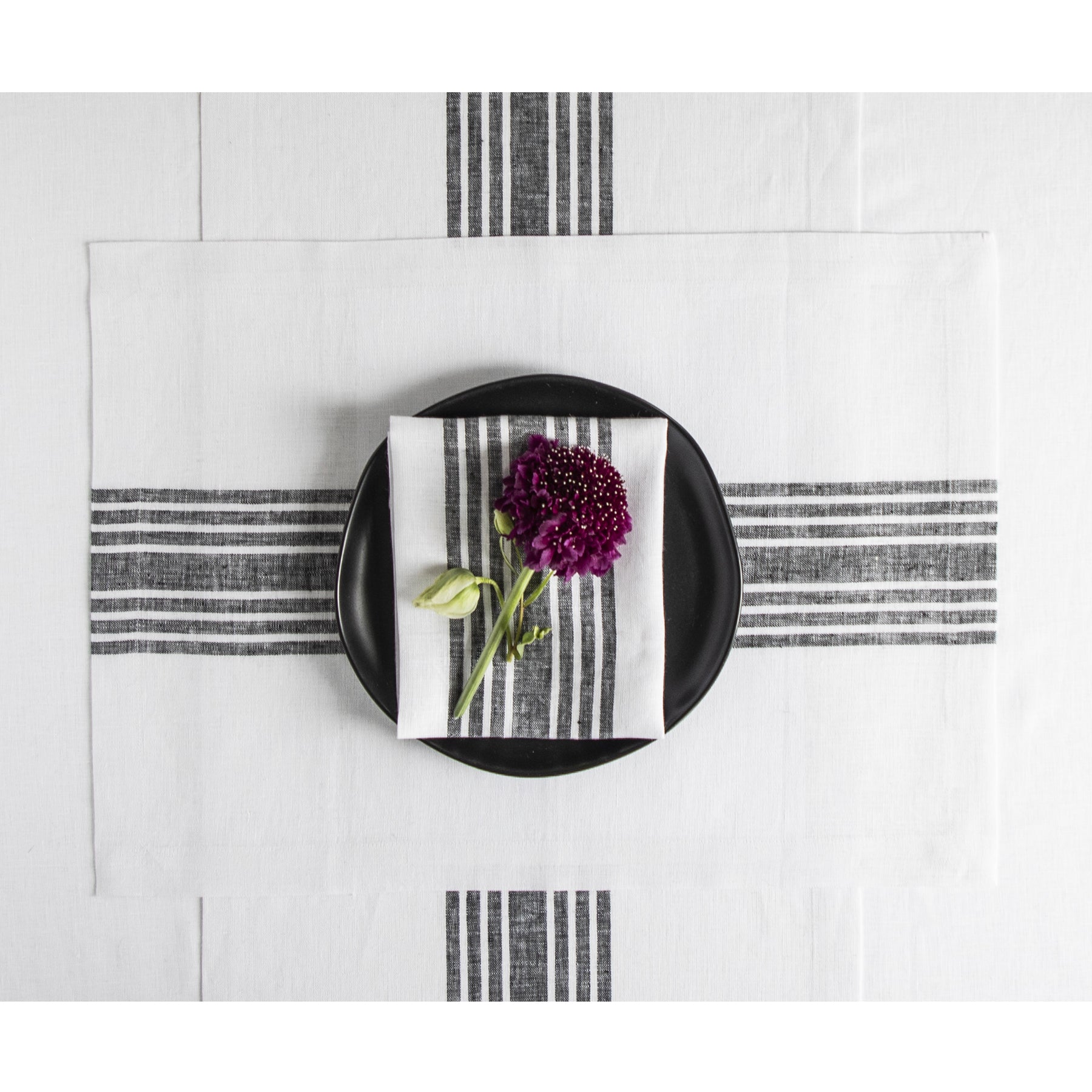 Rustic Farmhouse Table Runner - Cotton Linen Blend for Dining Room Decor - Perfect for Thanksgiving, Christmas & Everyday Use