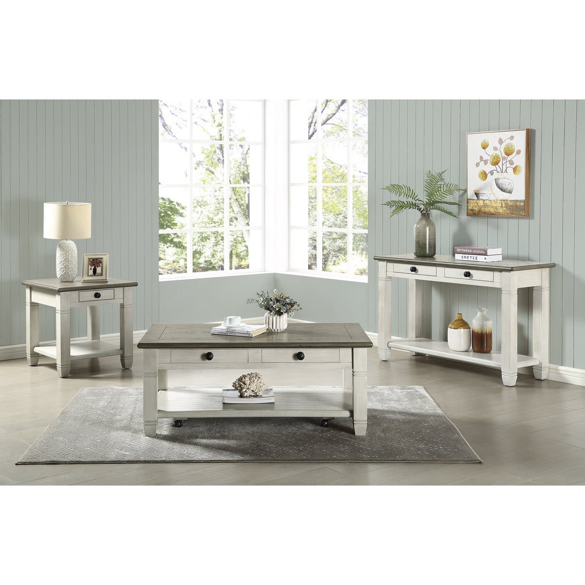 Granby Collection Sofa Table - Modern Console Table for Living Room, Entryway & Hallway - Stylish Narrow Table for Home Decor & Organization