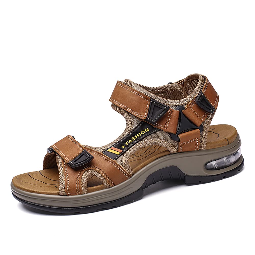 **Men's Closed Toe Hiking Sandals - Waterproof Athletic Shoes for Outdoor, Beach & Summer Walking - Ideal for Hiking, Travel & Water Sports**