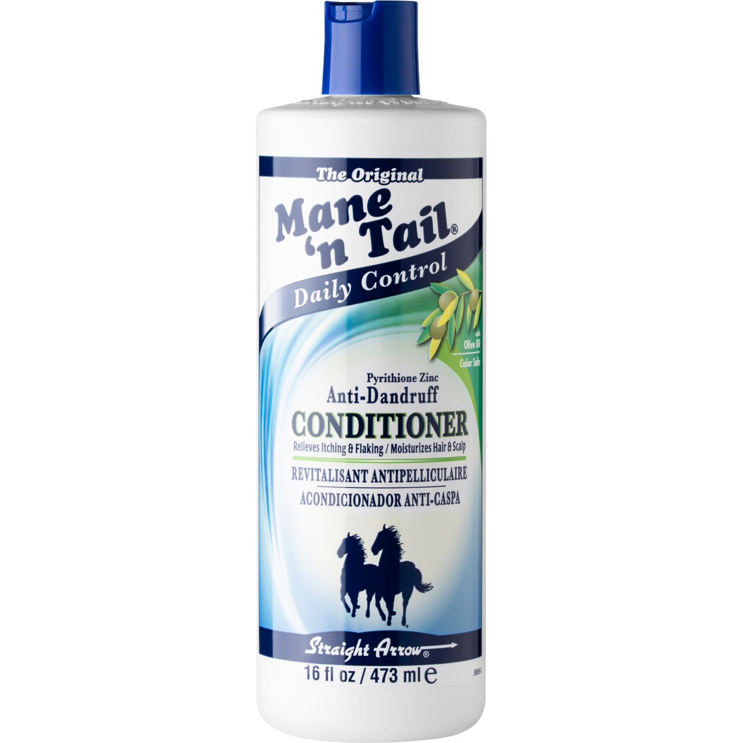 Mane 'n Tail Daily Control Anti Dandruff Conditioner for Humans & Horses - 16 fl.oz. - Soothes Scalp & Controls Flakes - Perfect for Daily Hair Care & Grooming Routine