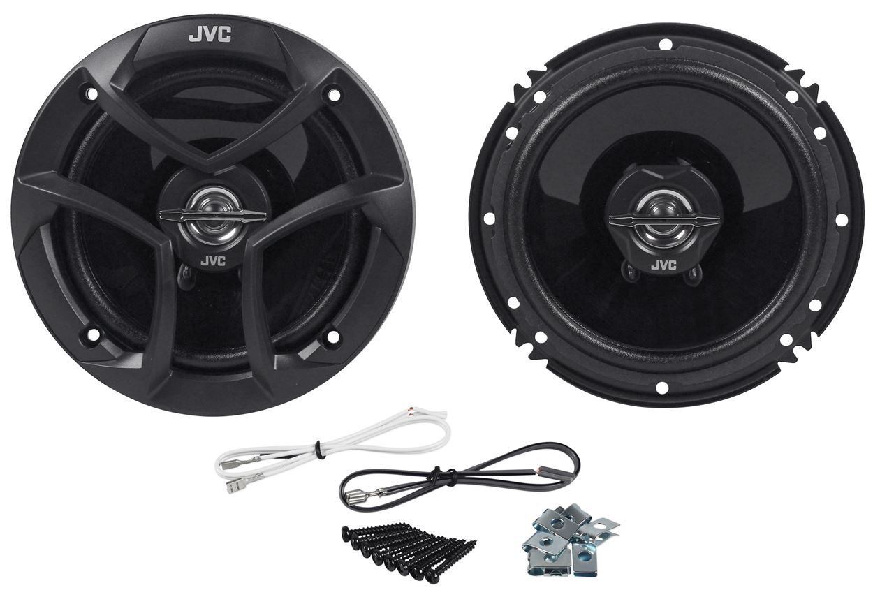 JVC KD-T910BTS Bluetooth Car Stereo with CD Player, Front USB, AUX Input, Amazon Alexa & SiriusXM Ready - Includes Two Pairs of JVC 6.5