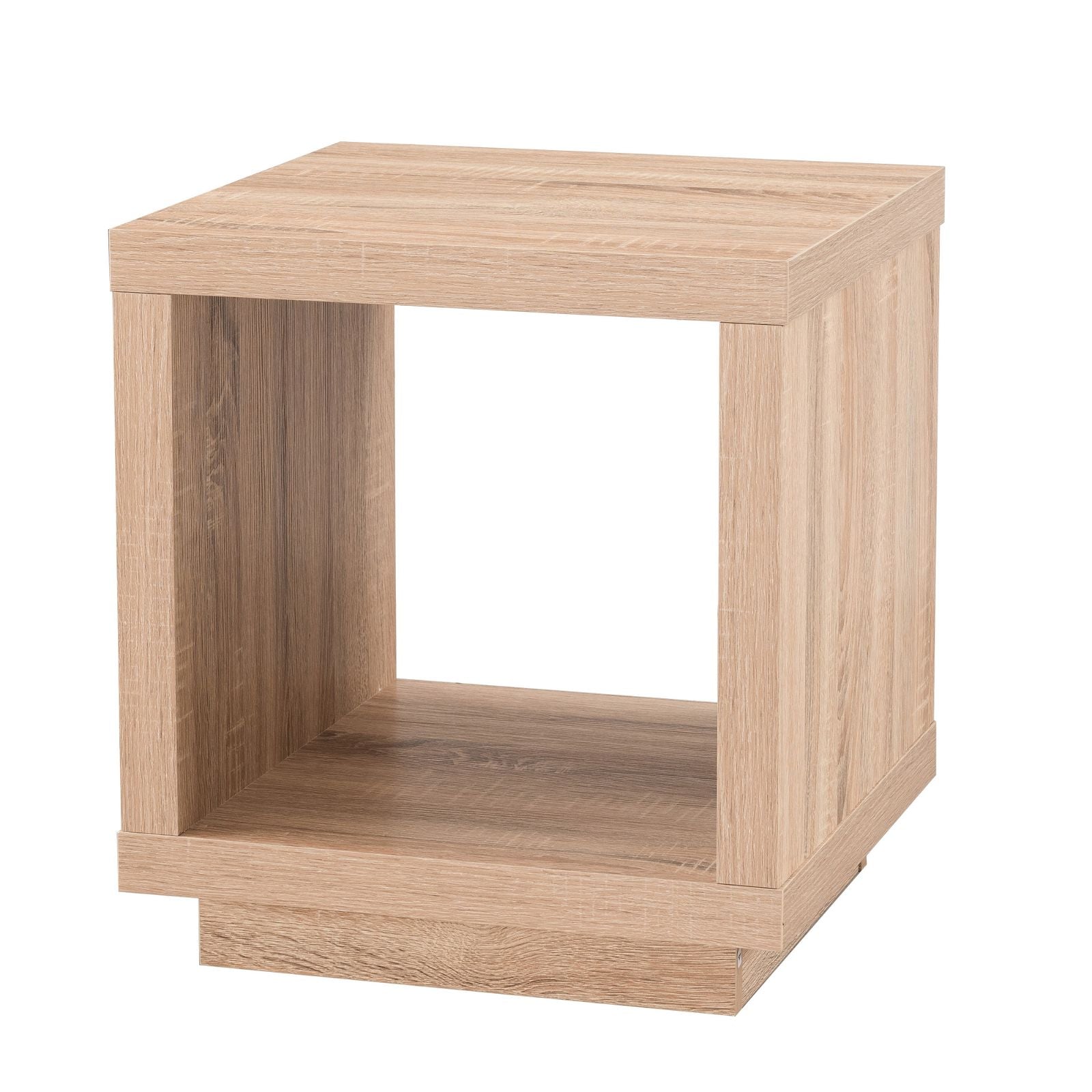 Criterion Brunswick 18-Inch Oak End Table - Perfect for Living Room, Bedroom, or Office Side Table