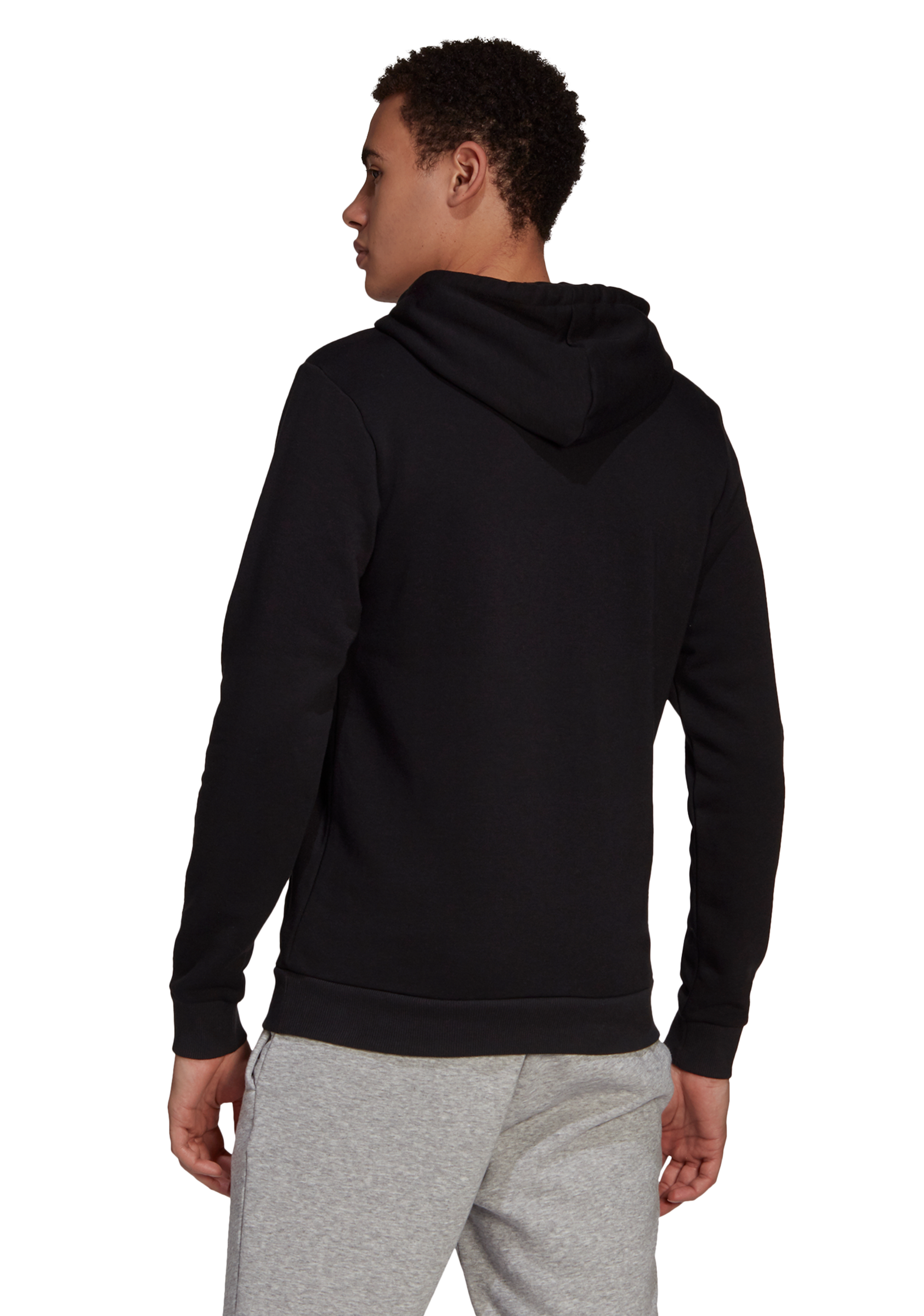 Adidas Men's Essentials Big Logo Fleece Hoodie - Warm & Comfortable Pullover Sweatshirt for Casual Wear, Gym, and Outdoor Activities
