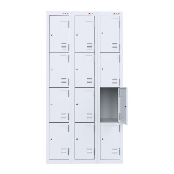 Ausfile Lockers - Secure Storage Lockers for Home, Office & School - Durable Metal Lockers with Key Lock for Gym, Locker Room & Storage Organization