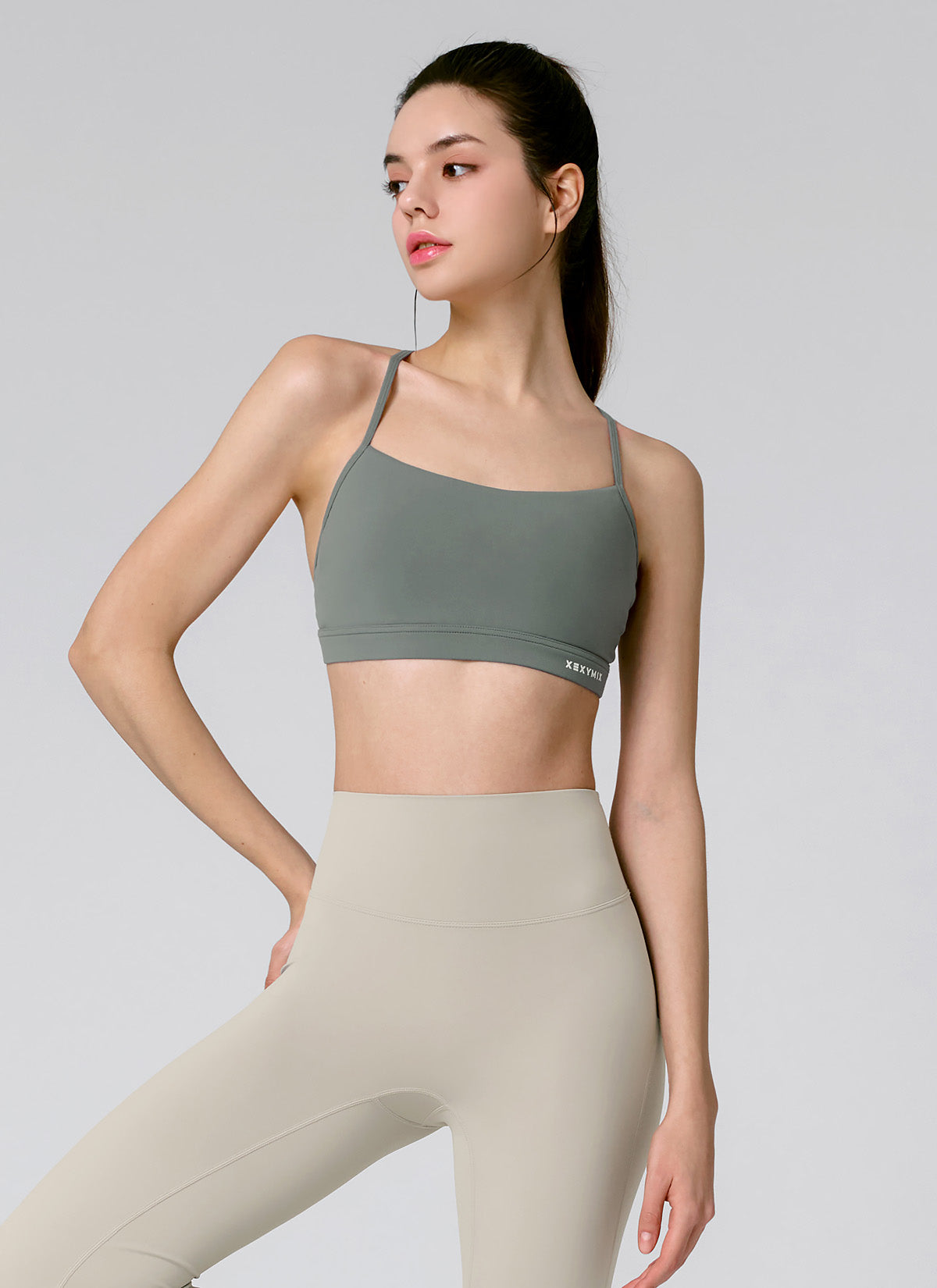 1+1 Comfort Up Cross Back Bra Tops - Seamless Support for Yoga, Workouts & Everyday Wear