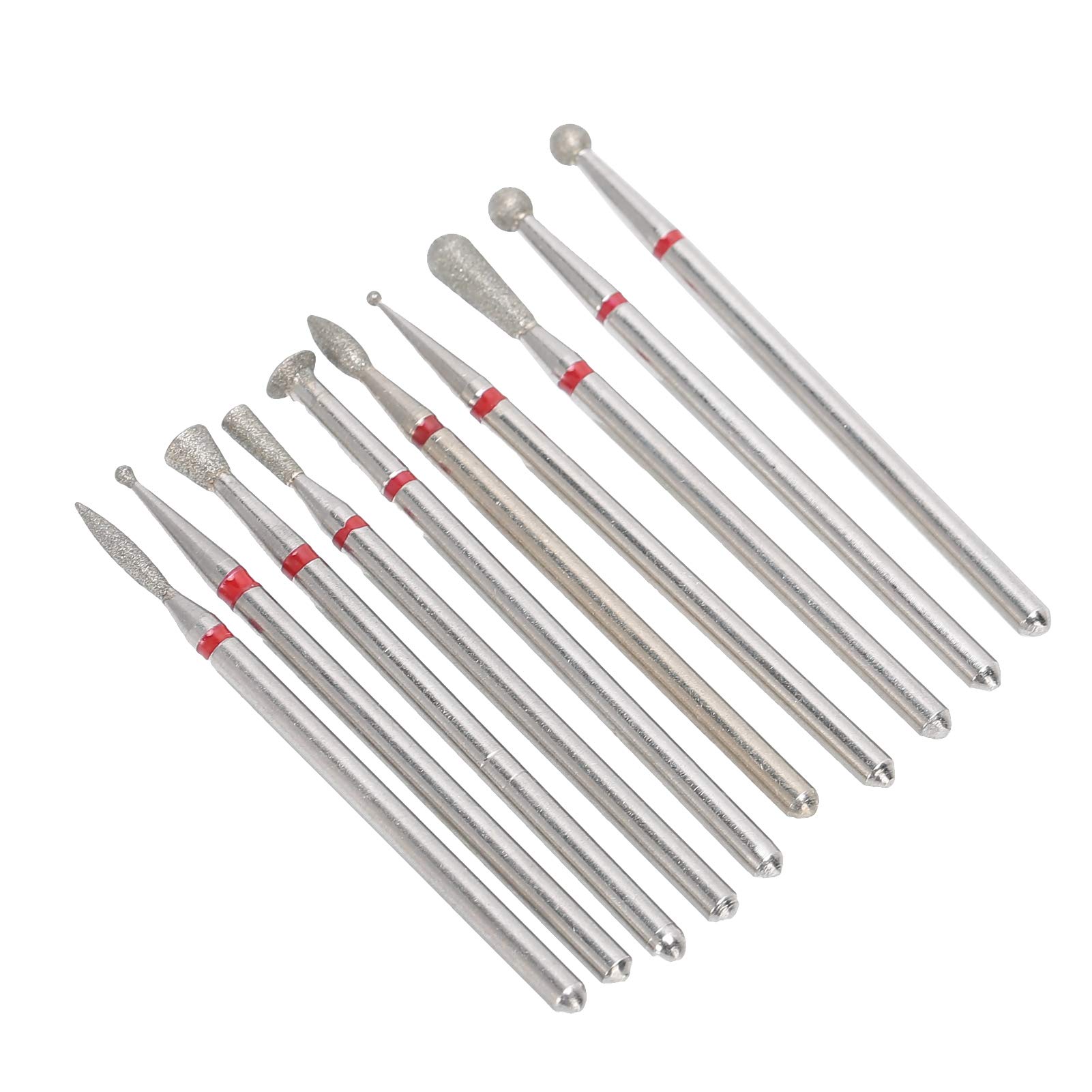 Professional Nail Drill Bits Set - Durable & Interchangeable Nail Drill Burr Grinder for Manicure & Pedicure - Perfect for Nail Removal, Shaping & Polish at Home or Salon