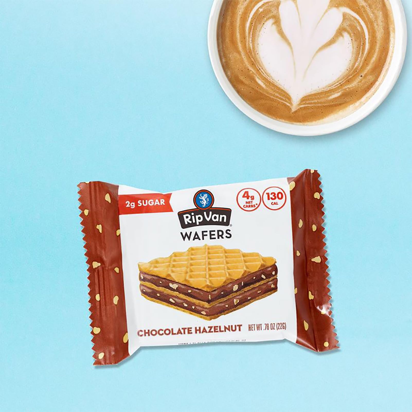 Premium Chocolate Hazelnut Wafers - Crunchy Biscuit Cookies with Rich Cocoa & Nutty Flavor - Perfect for Snacking, Gifts & Coffee Pairing