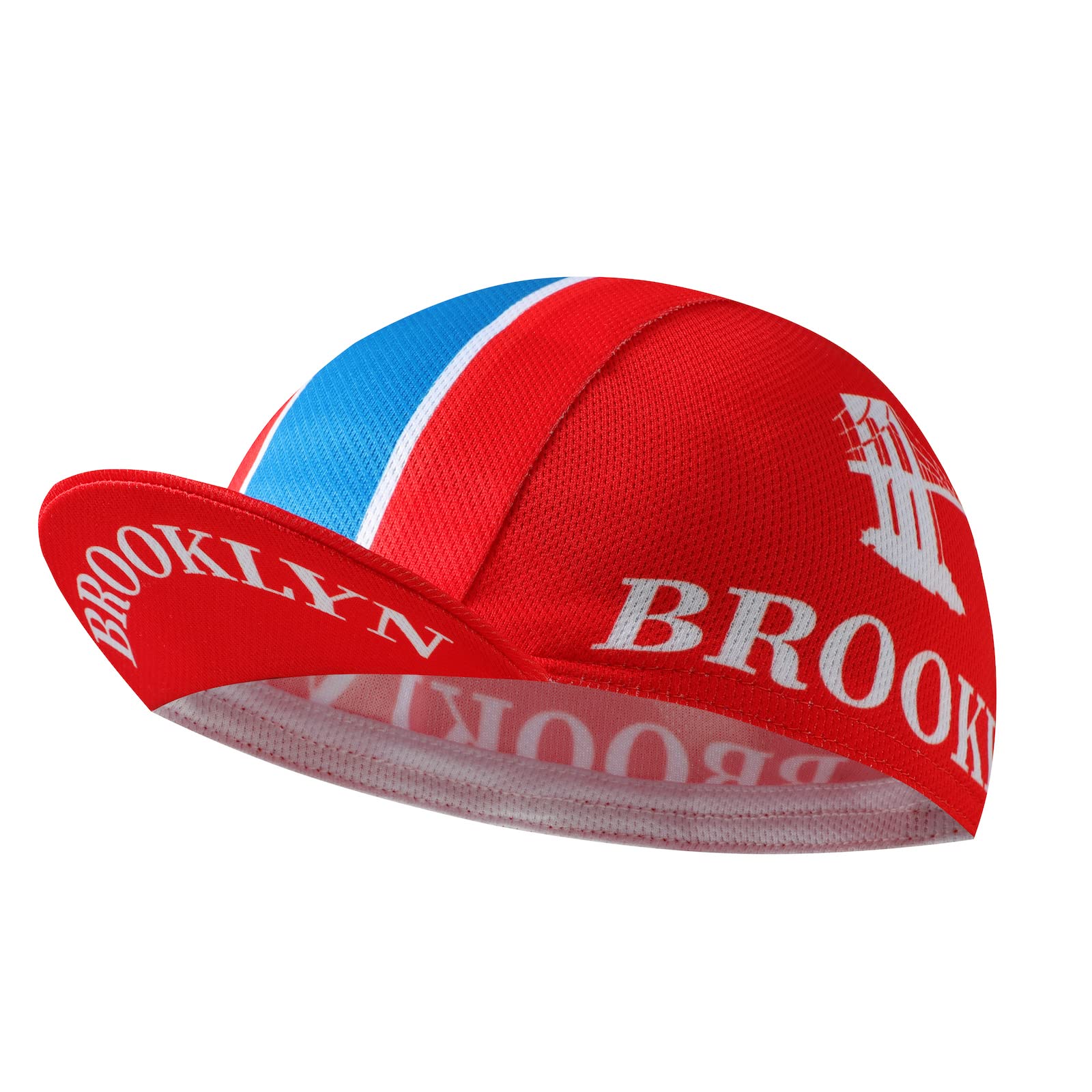 Brooklyn Retro Cycling Cap - Breathable & Sweat-Wicking Bike Hat for Men & Women - Perfect Under Helmet Liner for Road Biking, Commuting & Outdoor Sports