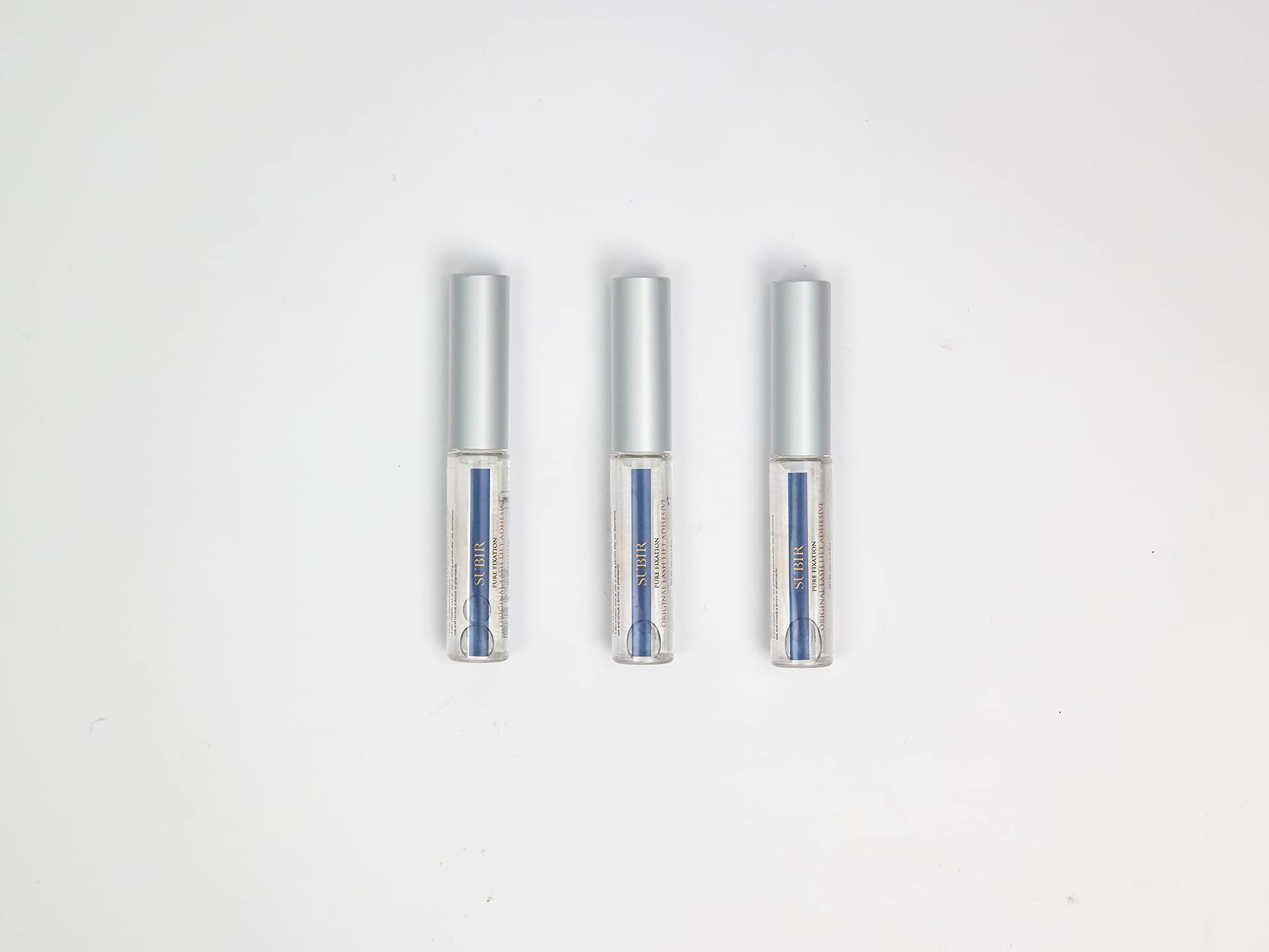 SUBIR Original Lash Lifting Adhesive (5ml 0.16oz) - Water-Based Eyelash Perming Glue for Curling Rods - Safe & Long-Lasting Fixation (2-Pack) - Perfect for Salon & Home Eyelash Perming Treatments