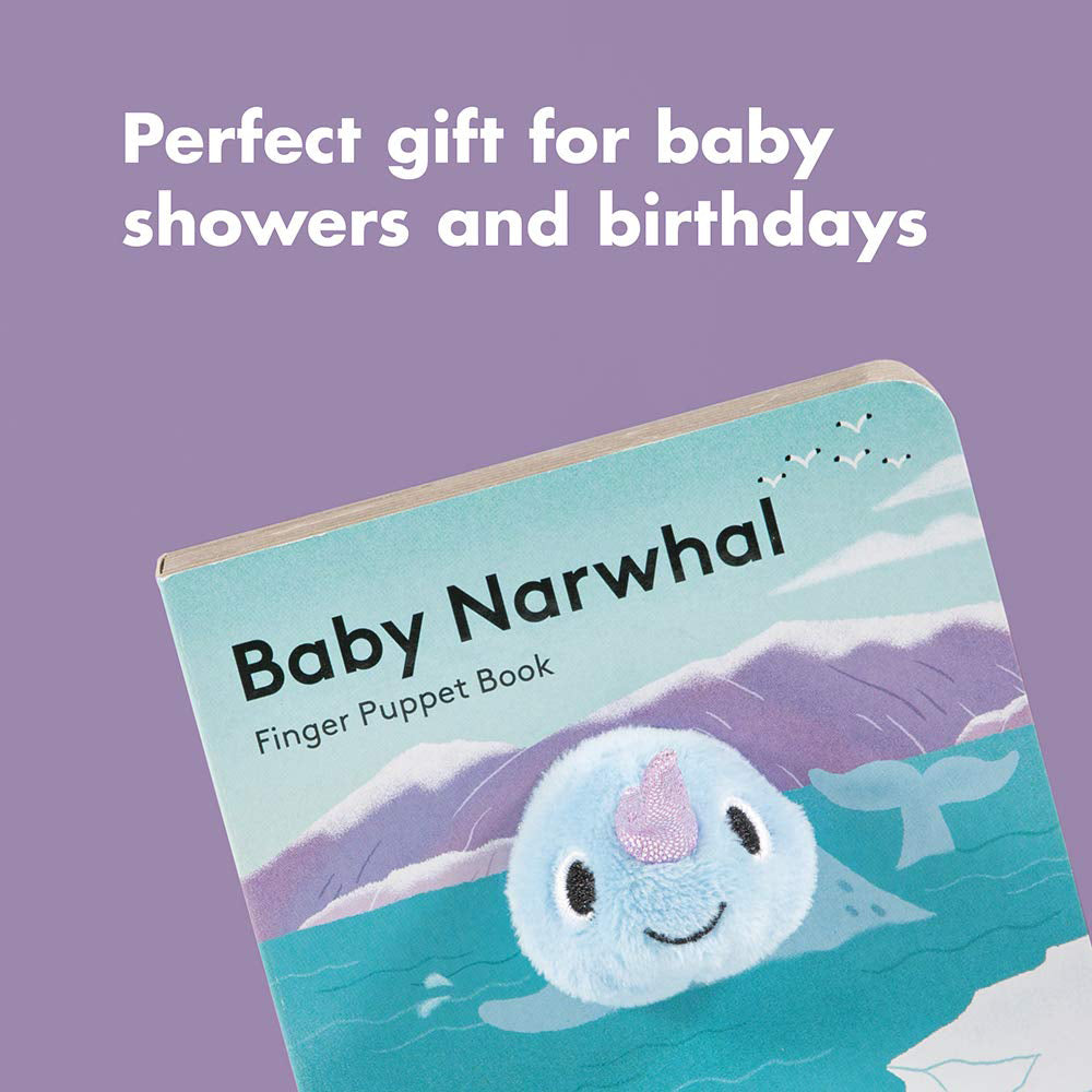Baby Narwhal Finger Puppet Book - Interactive Storytime Fun for Toddlers & Kids - Perfect for Bedtime, Playtime & Early Learning