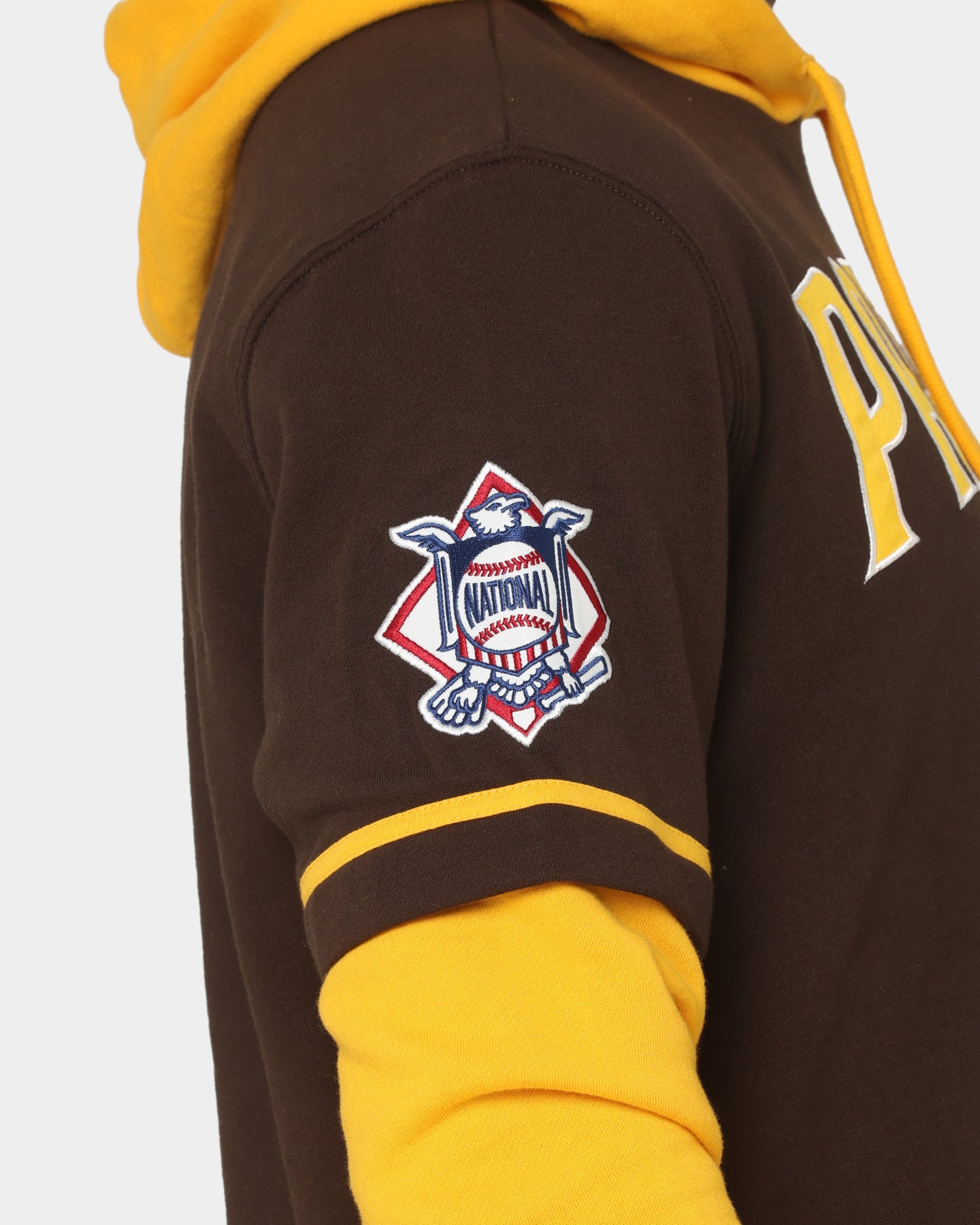 47 Brand San Diego Padres Short Sleeve Hoodie - Brown MLB Baseball Fan Apparel for Men & Women - Perfect for Game Day, Casual Wear & Sports Events