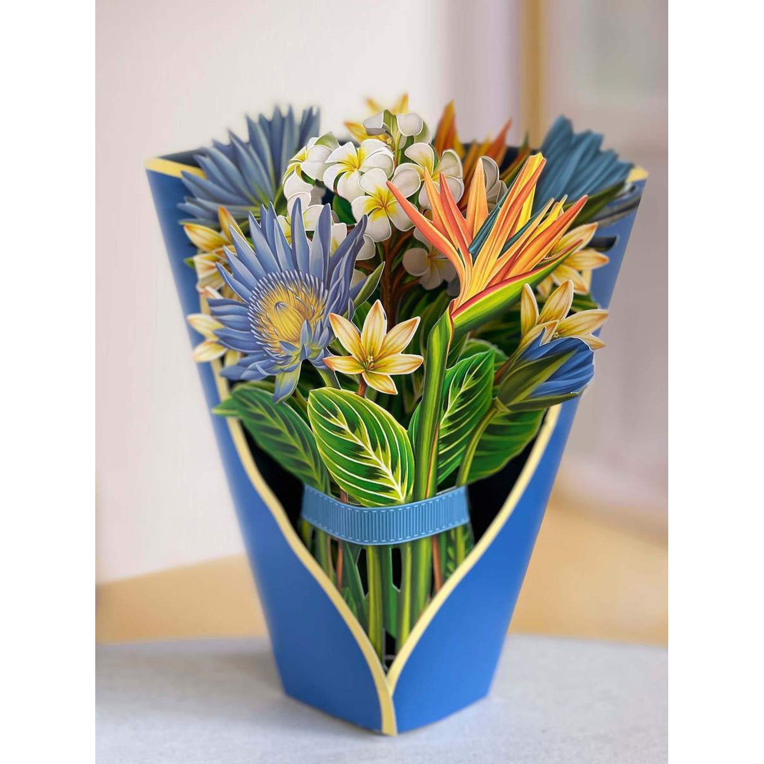 Beautiful Garden Favorites Greeting Card with Flower Bouquets - Perfect for Birthdays, Anniversaries & Special Occasions