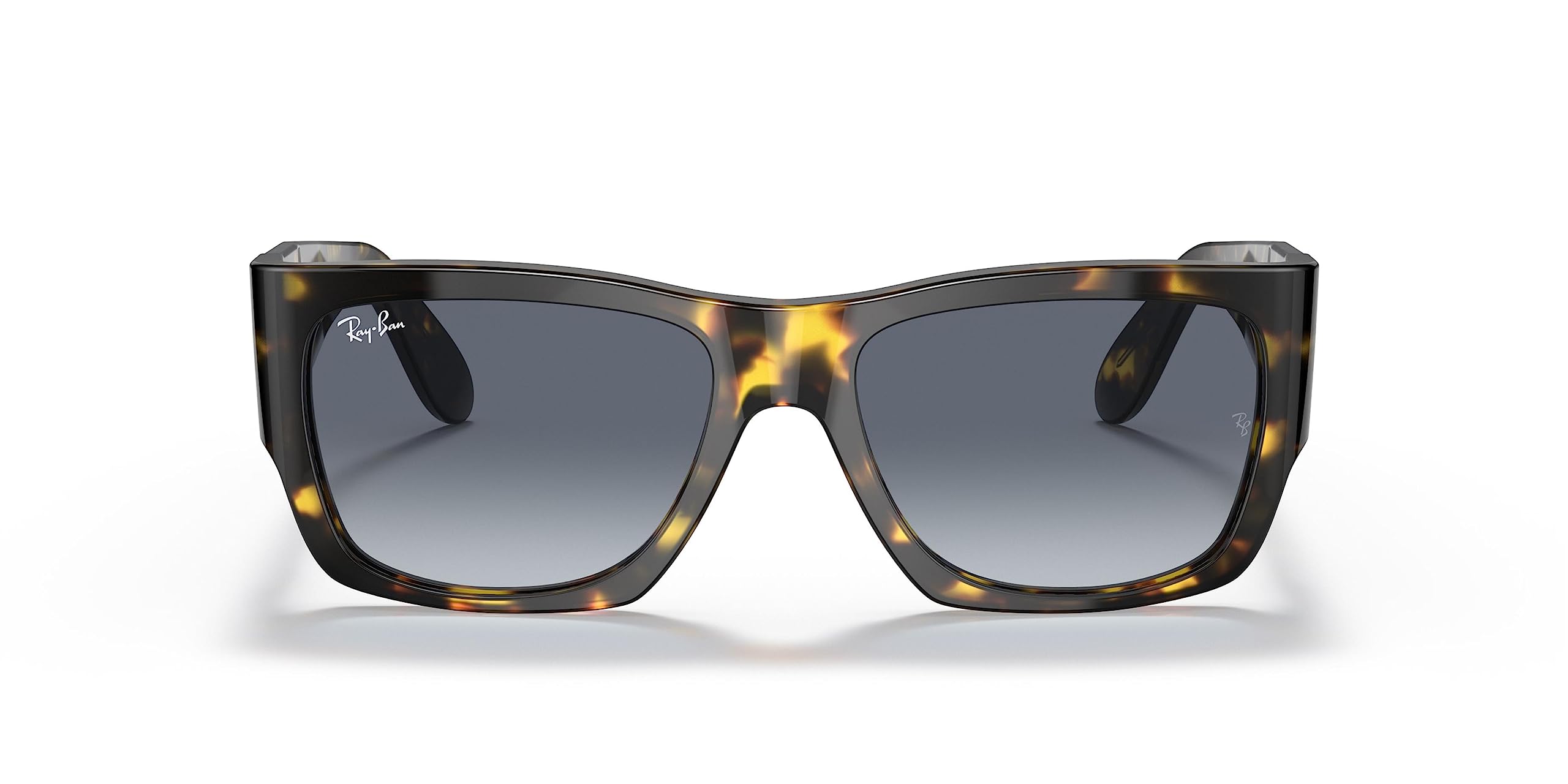 Ray-Ban RB2187 Nomad Square Polarized Sunglasses for Men & Women - UV Protection, Classic Aviator Style for Driving, Travel & Outdoor Activities