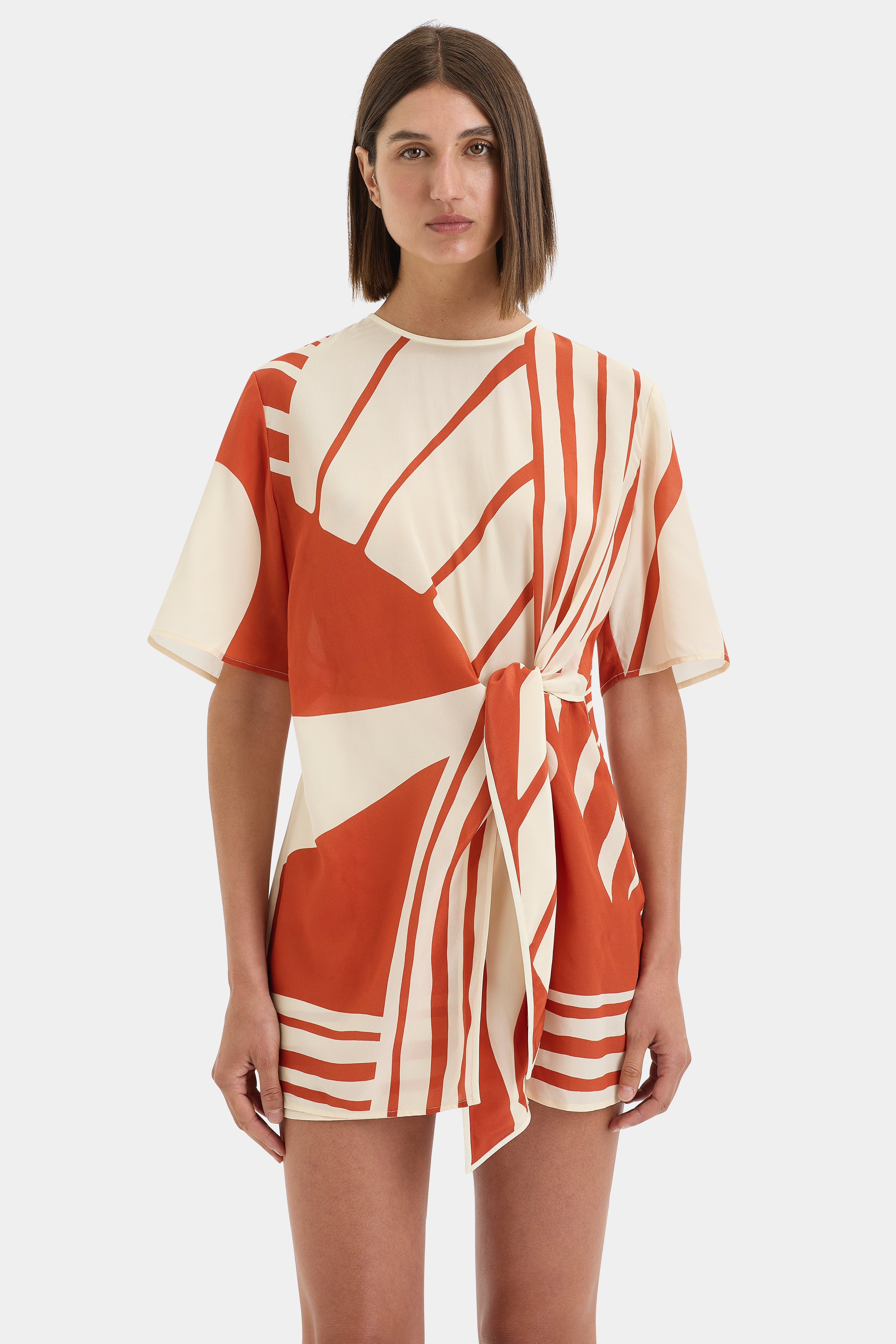 Elegant Calla Mini Dress for Women - Flowy Summer Party Dress with Pockets - Perfect for Weddings, Dates & Night Out