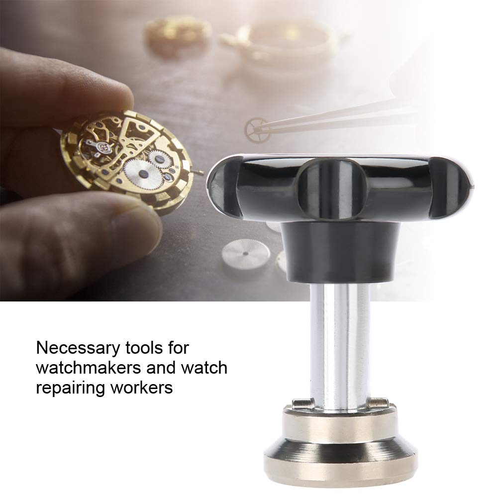 Professional Watch Back Case Opener Kit with 7 Interchangeable Dies - Precision Watchmaker Repair Tool for Rolex, Omega & Luxury Watches | Jewelry Repair, Watch Battery Replacement & Maintenance Accessories