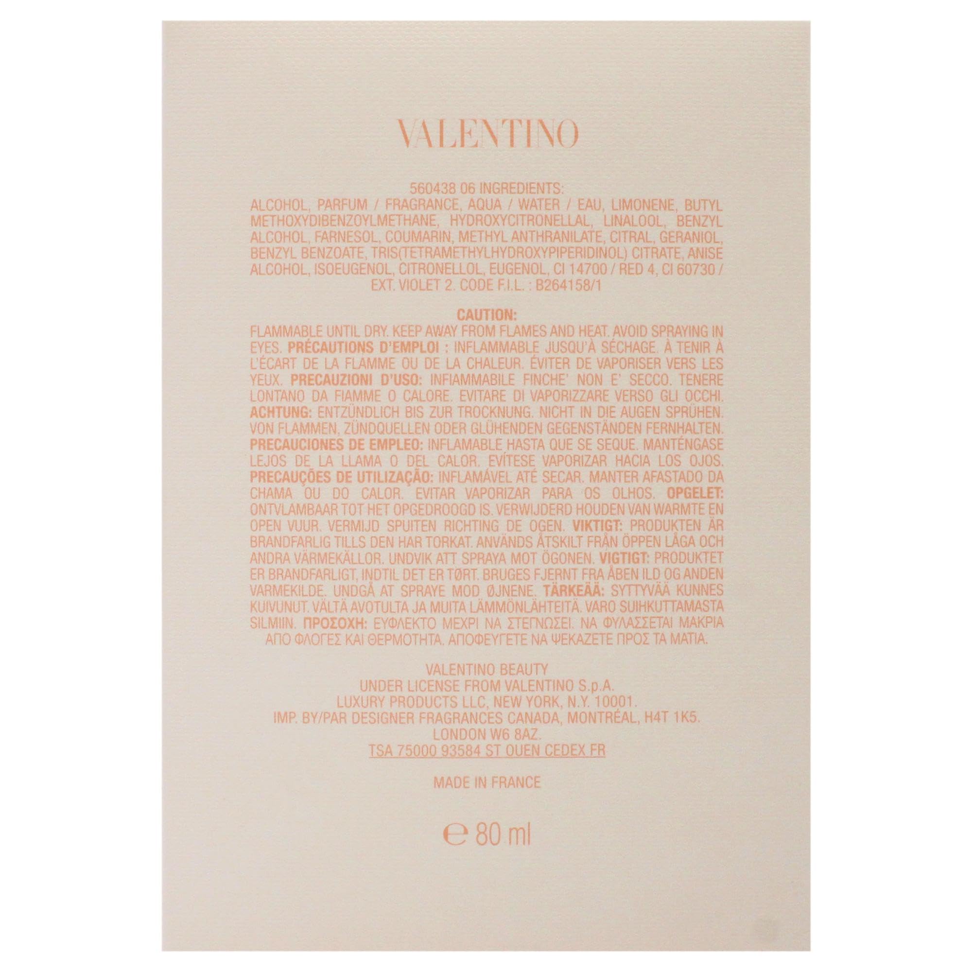 Valentino Valentina Eau de Parfum for Women - Floral & Woody Fragrance - 2.7 oz Perfume Spray - Perfect for Date Night, Evening Events & Special Occasions