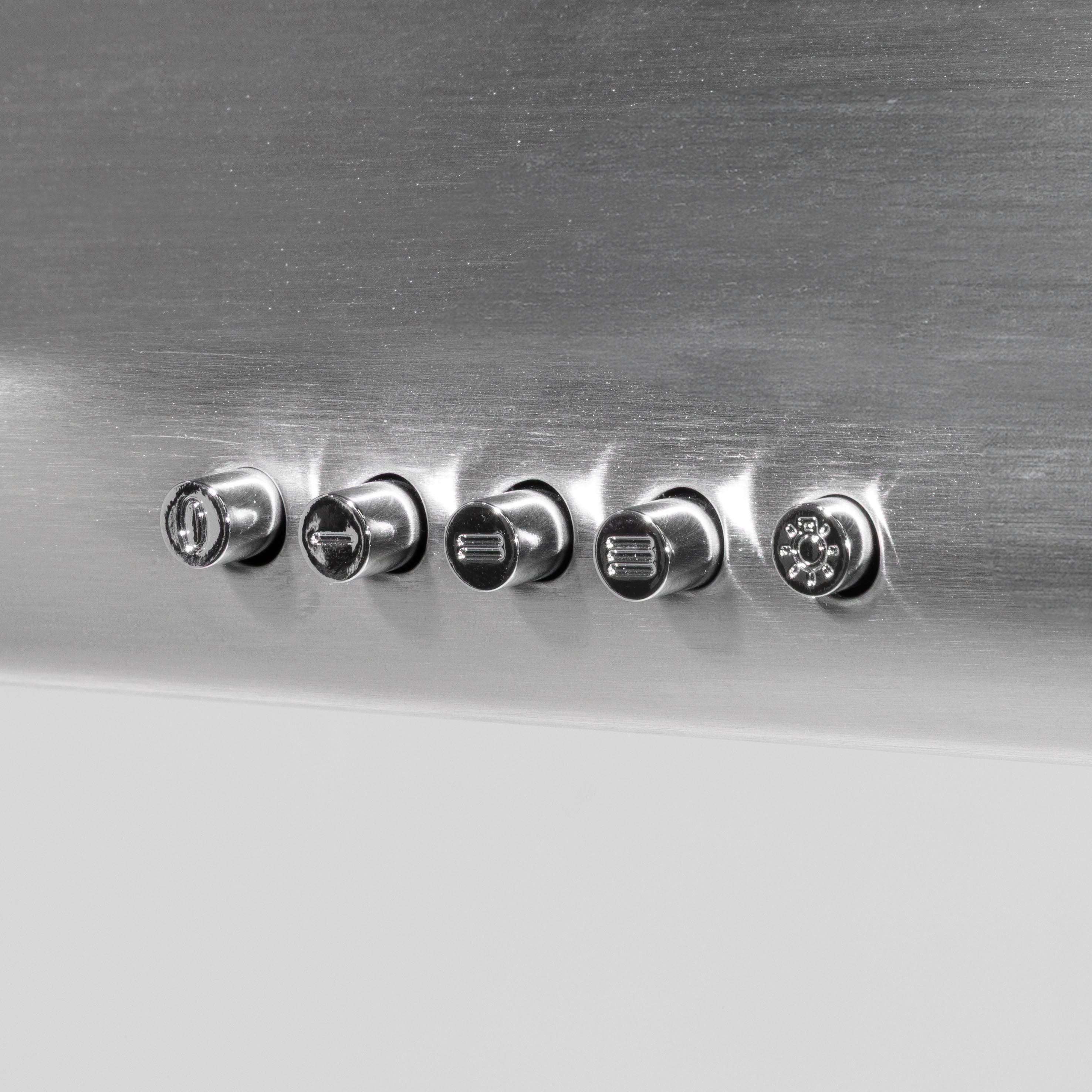 Baridi 60cm Under Cabinet Range Hood - Stainless Steel Kitchen Extractor Fan with Powerful Ventilation - Perfect for Small Kitchens, Apartments & Cooking Spaces (Model DH108)