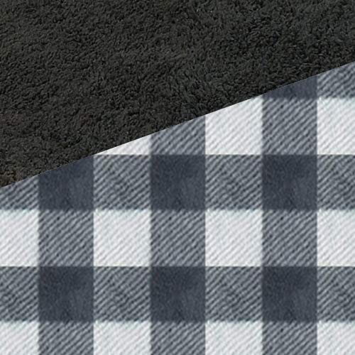 Grey Plaid / Black