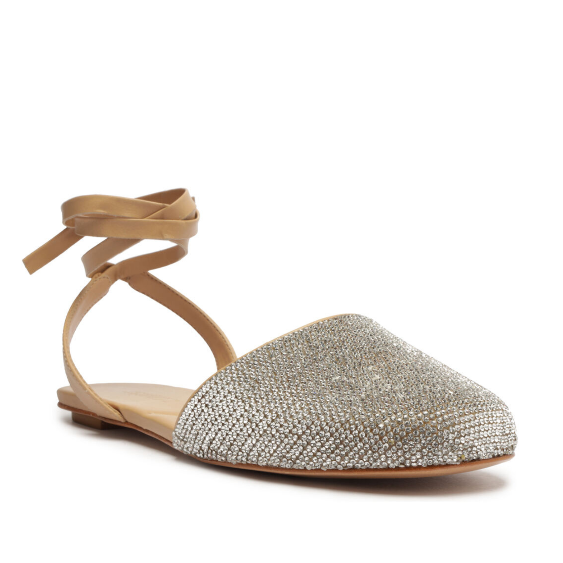 Abrie Glam Leather Flat - Women's Stylish Comfortable Ballet Flats for Work, Travel & Everyday Wear
