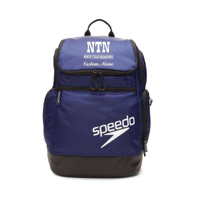 NTN Speedo Backpack with Embroidered Logo - Lightweight Waterproof School Backpack for Men & Women - Perfect for Travel, Gym, Hiking and Everyday Use