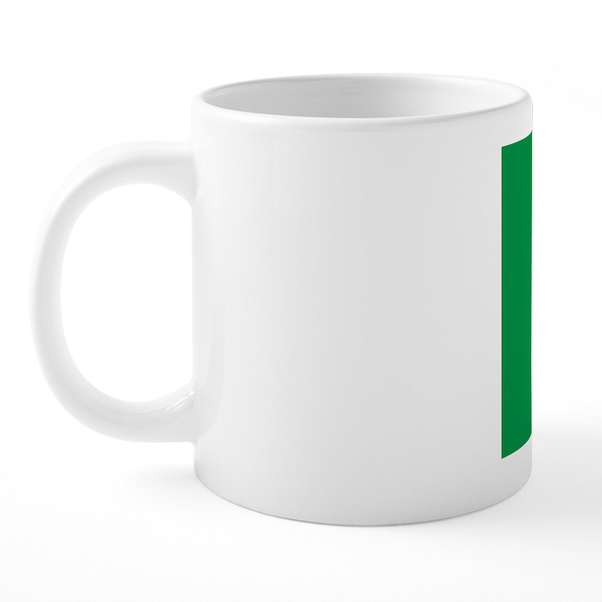 Italian Flag Extra Large 20 oz Ceramic Coffee Mug - Perfect for Home, Office & Gifts - Durable Mega Cup for Hot & Cold Beverages