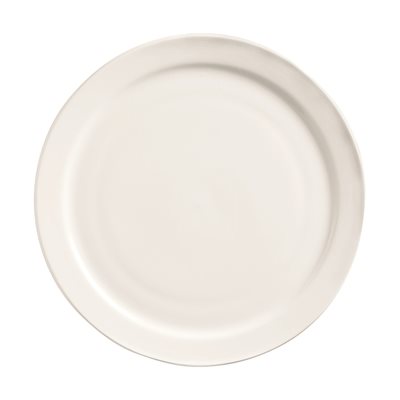 Premium White Porcelain Narrow Rim Dinner Plates - Set of 24 for Fine Dining & Restaurant Use | Elegant Tableware for Weddings, Parties & Everyday Meals