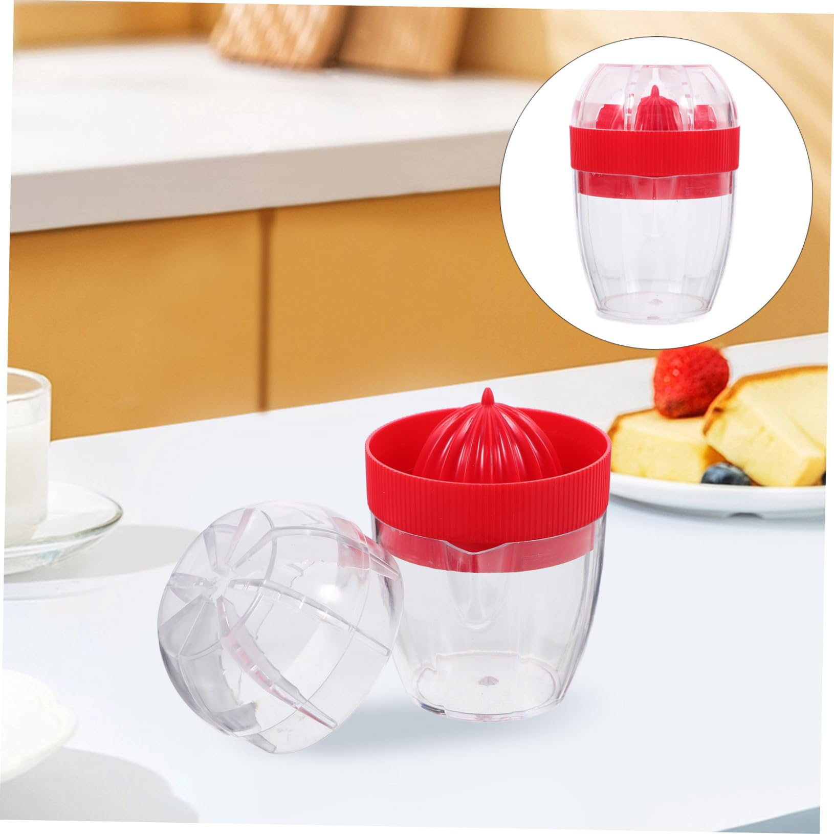 Best Manual Orange Juicer - Hand Press Citrus Juicer for Lemons, Limes & Oranges - Compact & Easy to Use - Perfect for Fresh Juice, Cocktails & Healthy Drinks at Home, Bars or Restaurants