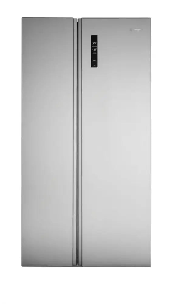 Westinghouse WSE6630SA 624L Side by Side Refrigerator - Silver Stainless Steel, Energy Efficient, Large Capacity Fridge for Kitchen, Home, Office & Restaurant Use
