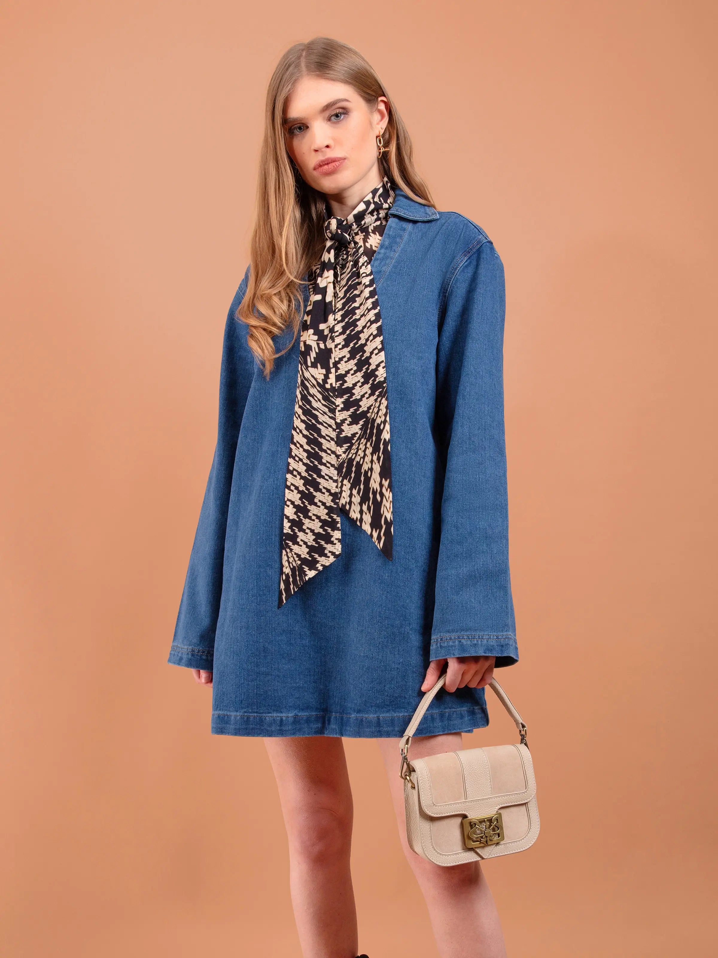 Clarence Women's Stone Suede Handbag - Elegant Crossbody Purse for Work, Travel & Everyday Use