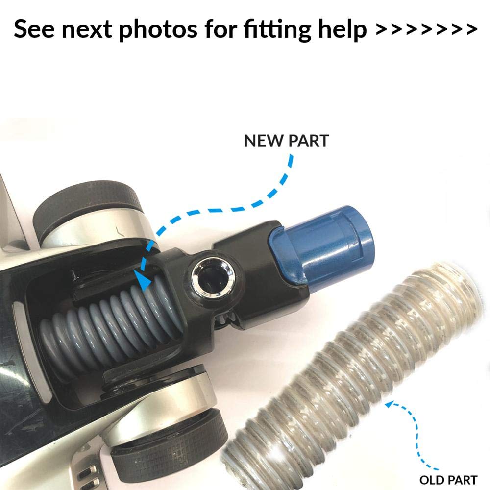 VAX Blade Stick Cordless Vacuum Floor Head Hose Attachment - Replacement Tube Pipe Tool for Easy Cleaning Under Furniture & Tight Spaces