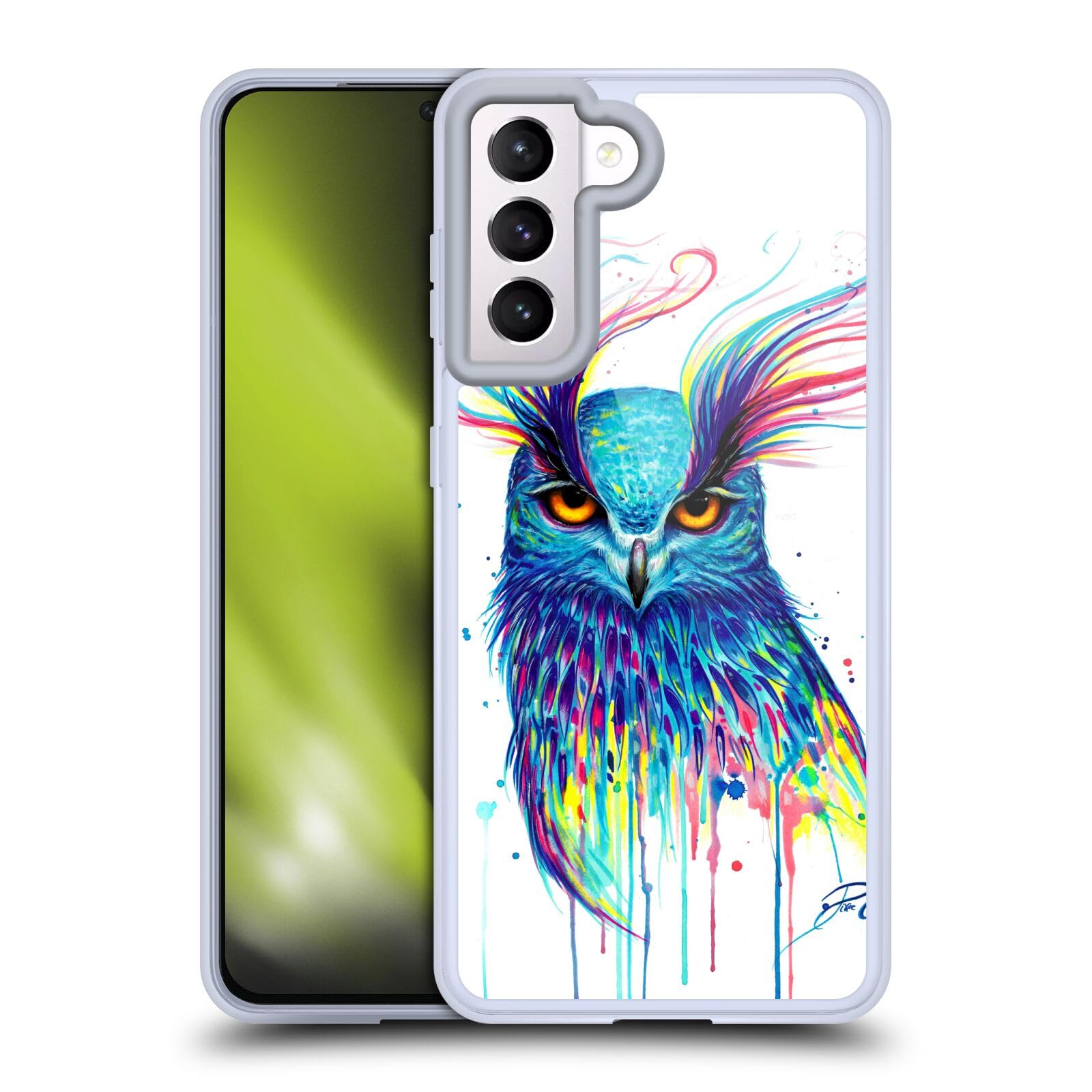 Head Case Designs Officially Licensed Pixie Cold Into The Blue Animals Soft Gel Case for Samsung Galaxy S21 5G - Durable Protection & Stylish Design for Everyday Use