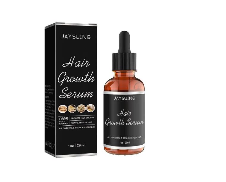 GUDAPATI Hair Growth Serum for Longer & Thicker Hair - Natural Scalp Nourishment & Hair Regrowth Treatment (29ml) - Perfect for Daily Use, Styling & Hair Care Routine