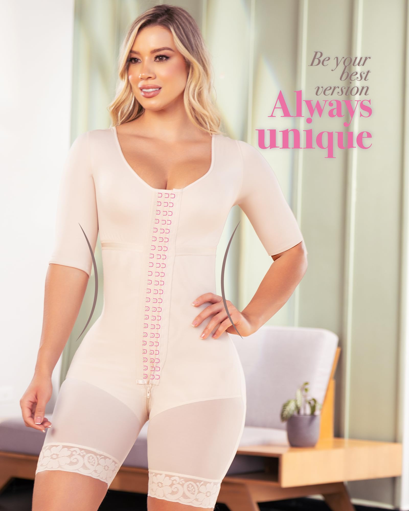 SHAPE CONCEPT Colombian Shapewear for Women - Tummy Control Body Shaper for a Defined Silhouette | Perfect for Postpartum, Weight Loss & Everyday Wear
