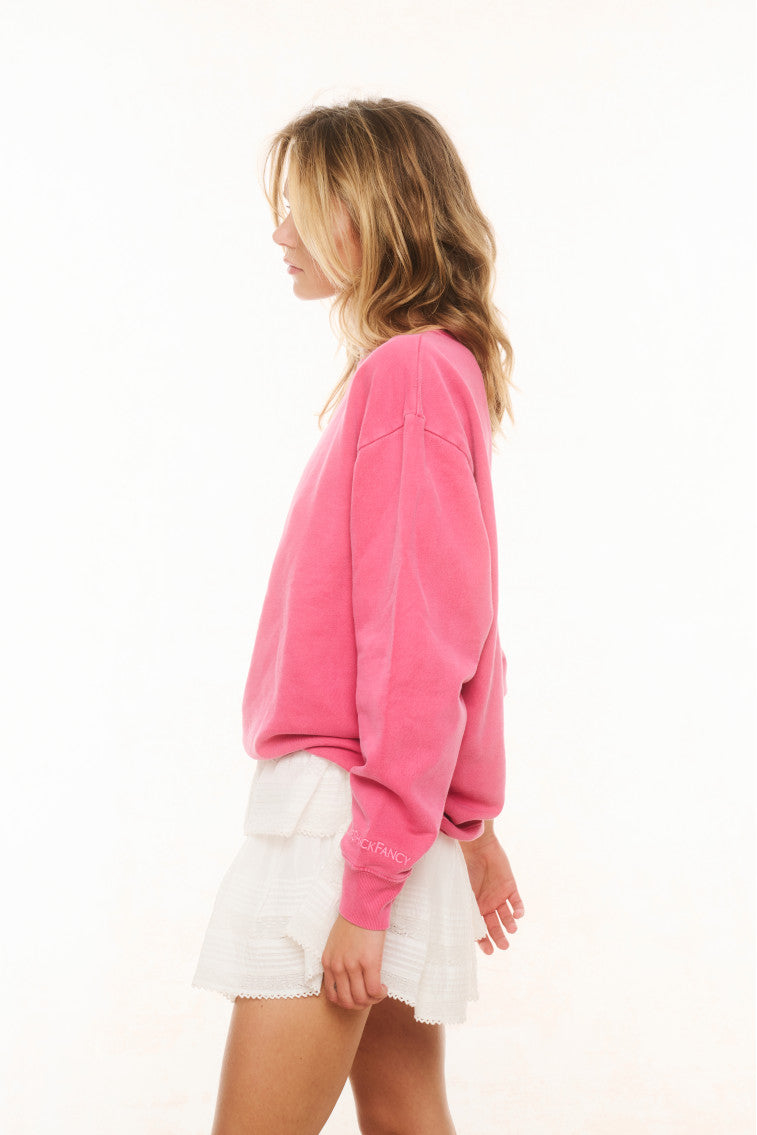 Palo Pullover Sweater - Soft & Cozy Women's Knit Top | CHERRY KISS Color | Perfect for Casual Outfits, Fall Layering & Winter Warmth