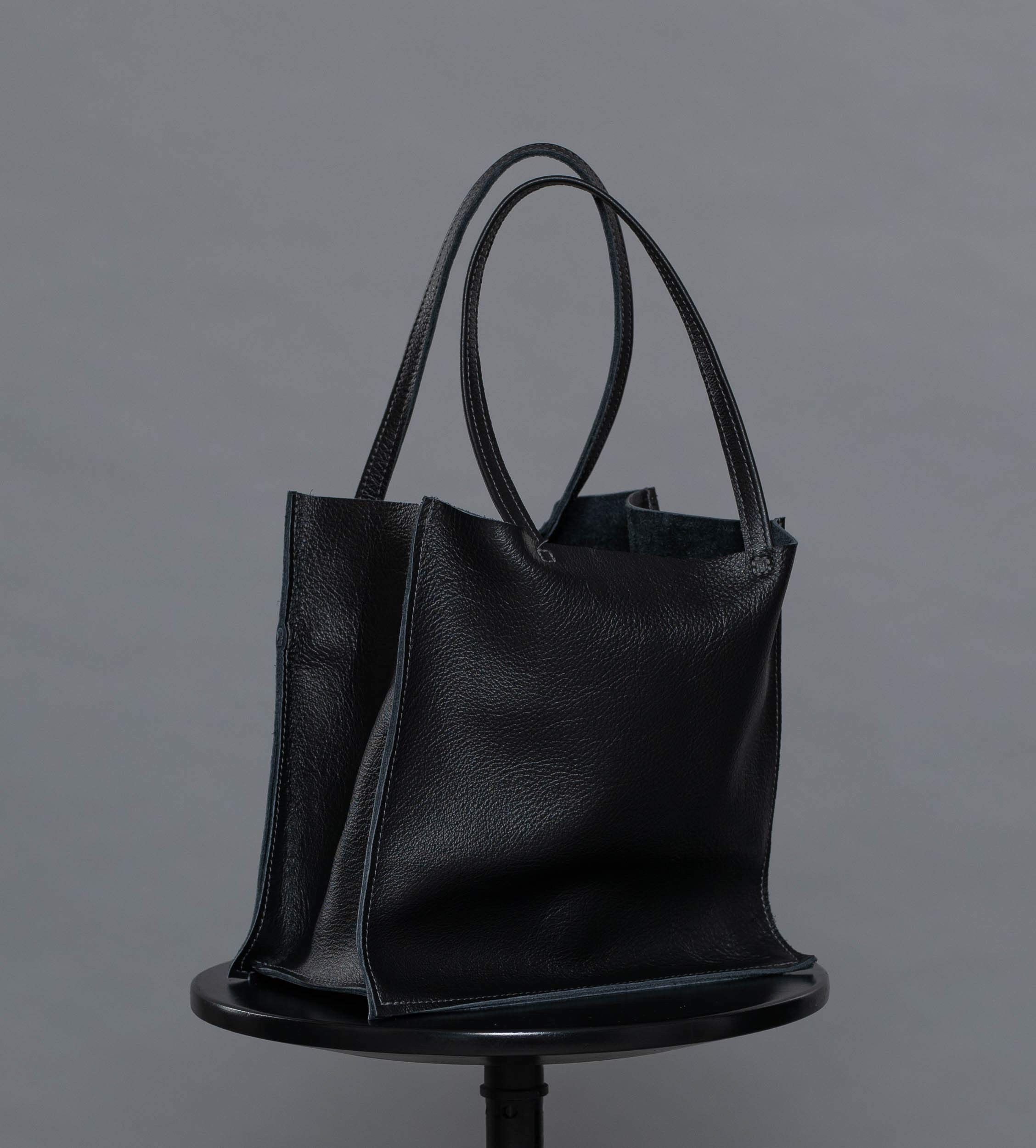 Small Leather Women's Black Evening Clutch with Detachable Purse - Handcrafted Designer Handbag for Parties, Weddings & Special Occasions | Perfect for Date Nights, Galas & Formal Events
