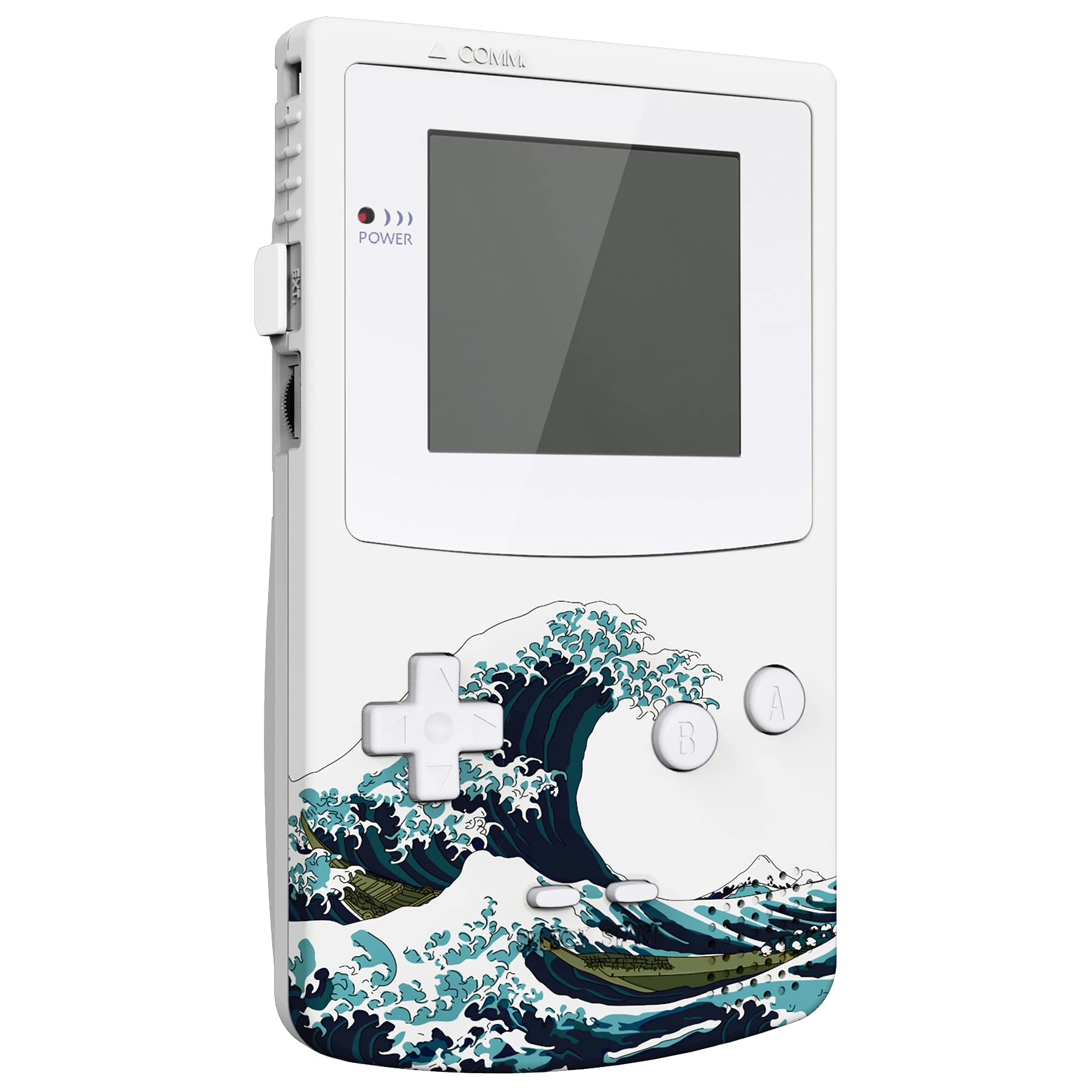 ExtremeRate Replacement Shell with Buttons for GBC Gameboy Color - Compatible with GBC OSD IPS, Regular IPS & Standard LCD (Console & IPS Screen Not Included) - Perfect for Gaming Enthusiasts & Retro Console Modding