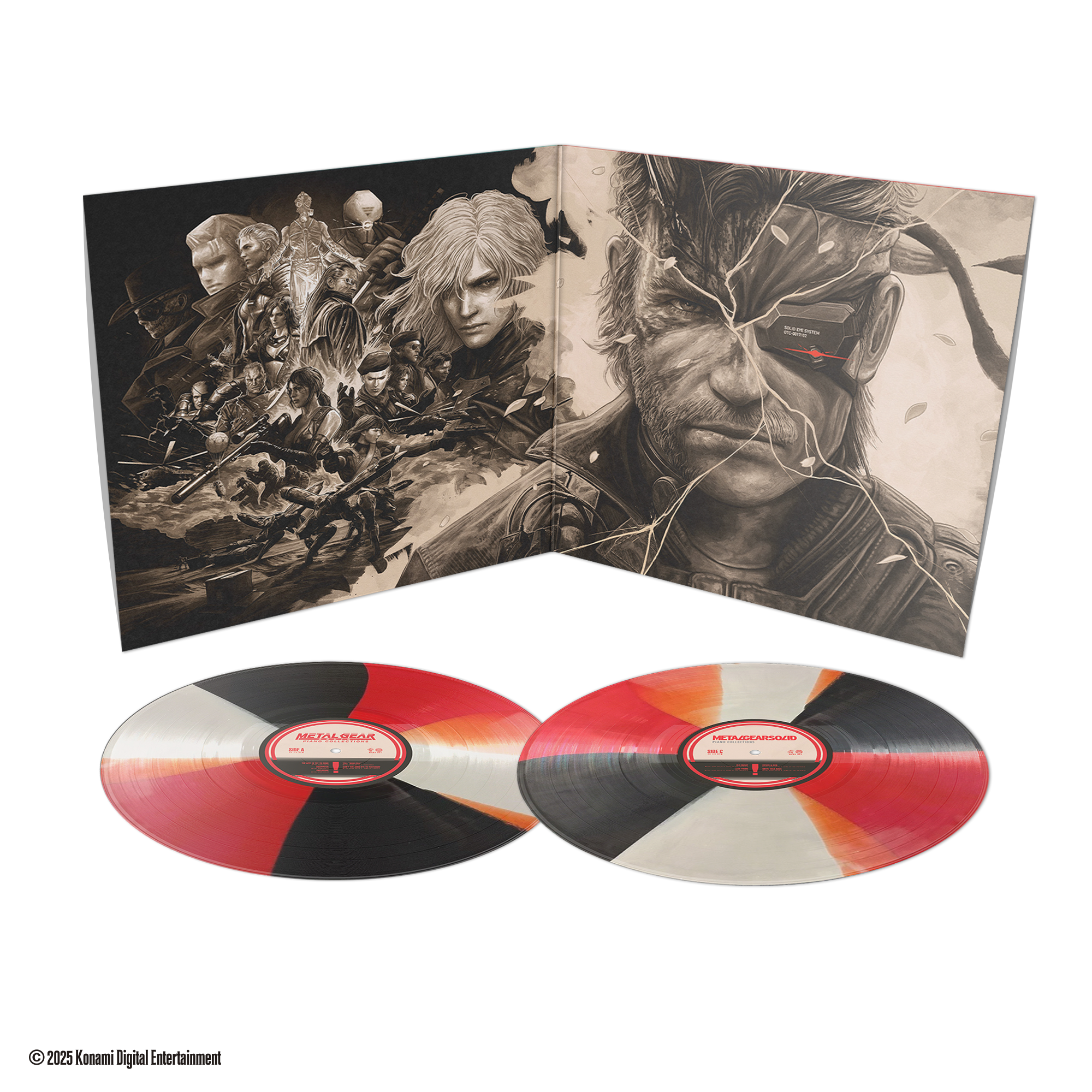 Metal Gear Solid Piano Collection 2XLP Vinyl Record - Video Game Soundtrack for Fans & Collectors - Perfect for Gaming Sessions, Relaxation & Music Enthusiasts